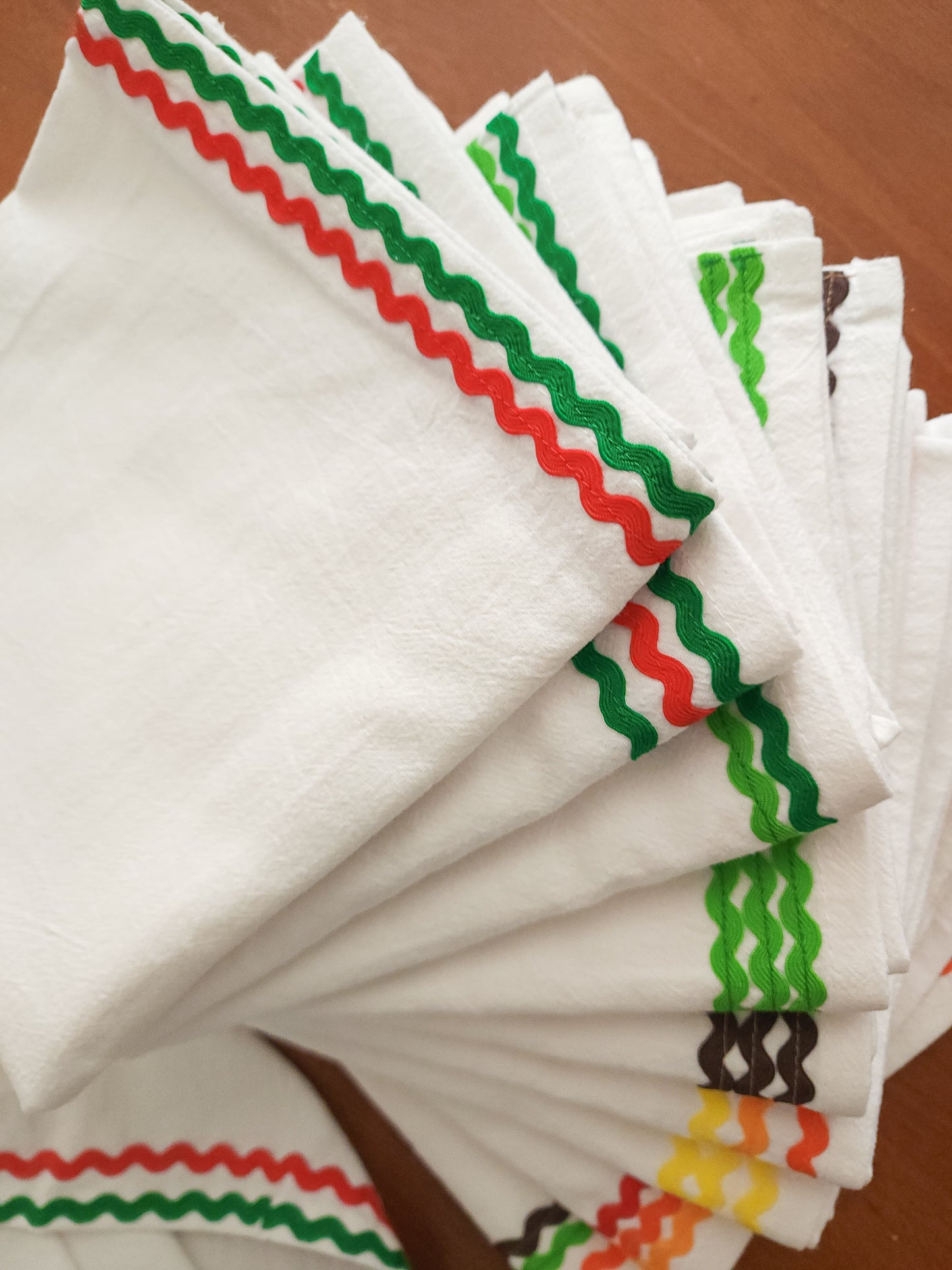 Ric-Rac Flour Sack Towels