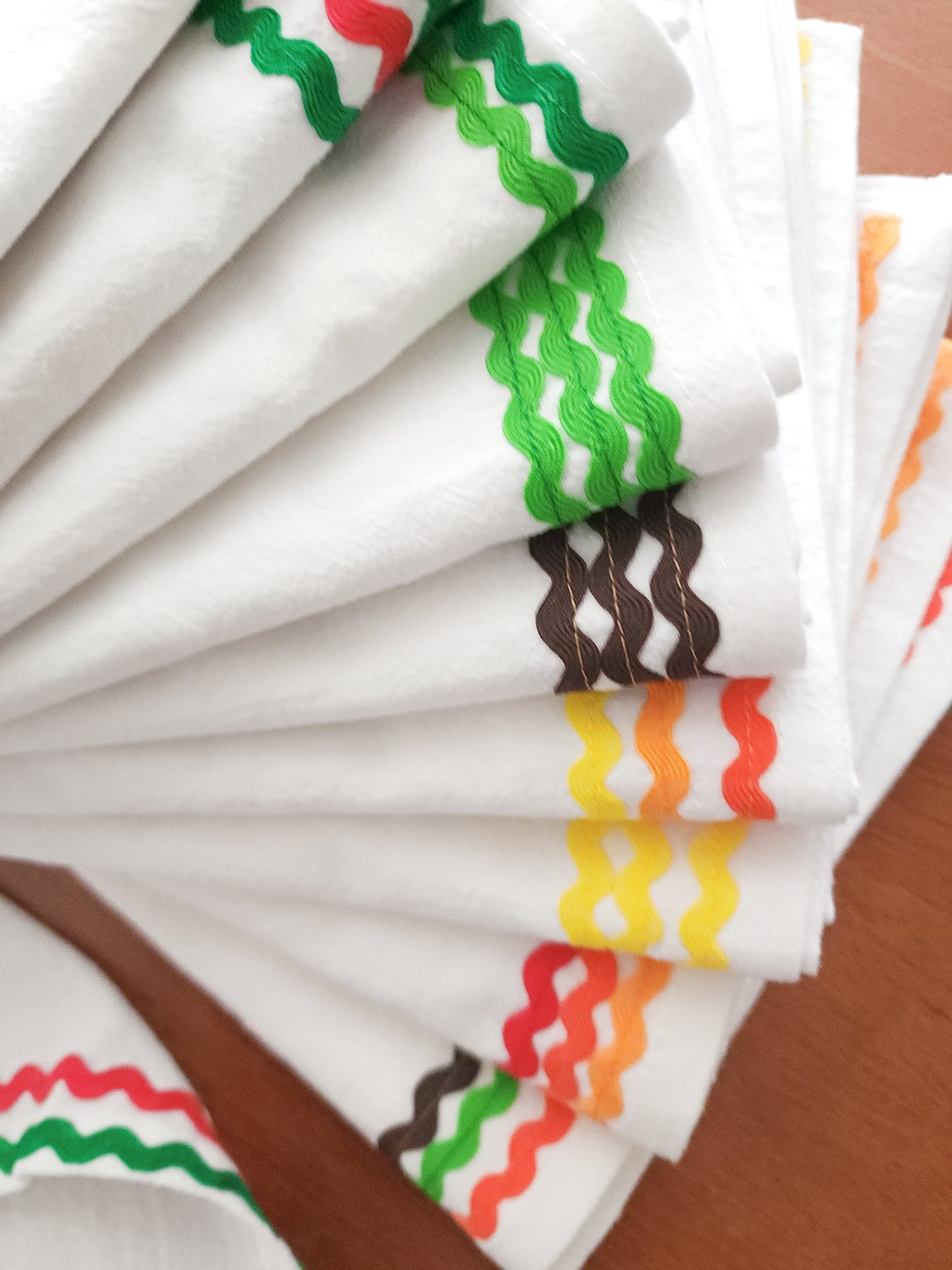Ric-Rac Flour Sack Towels