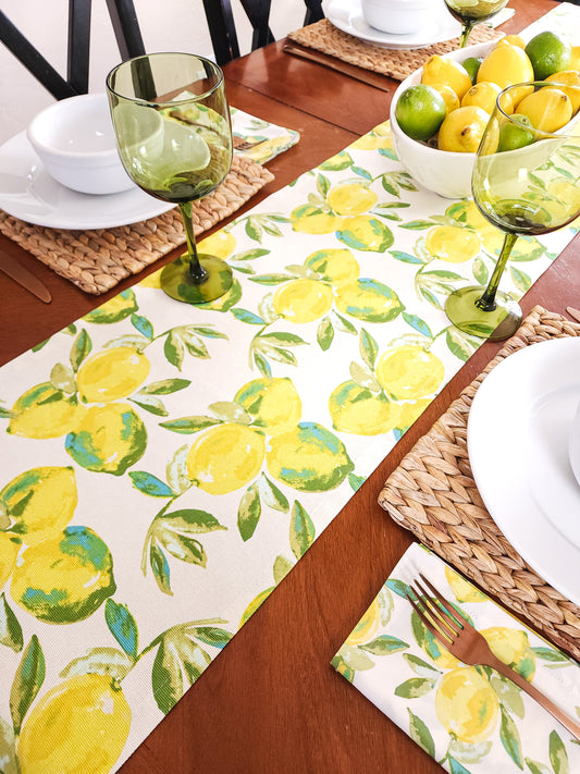 Lemon Grove Table Runner