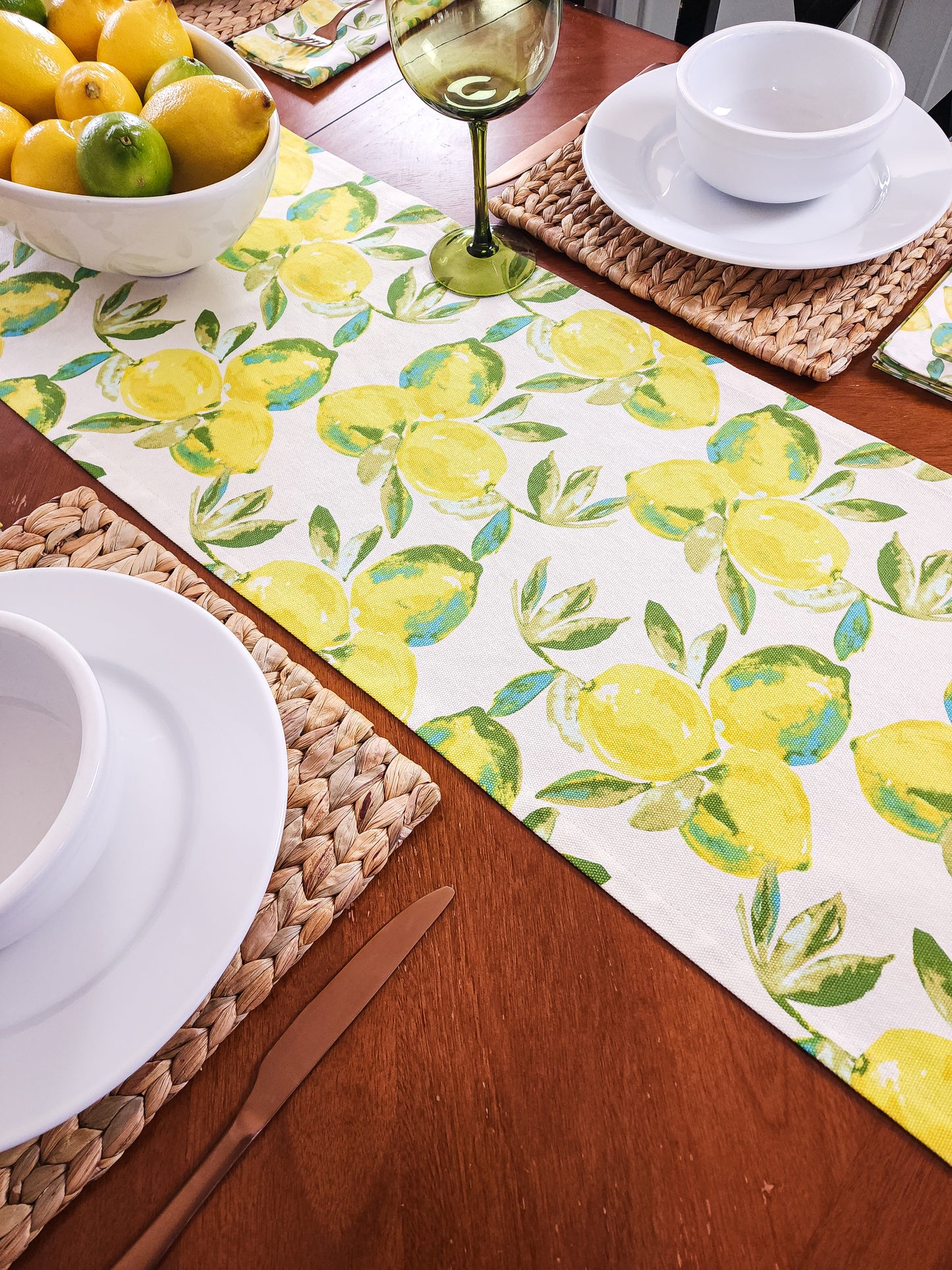 Lemon Grove Table Runner