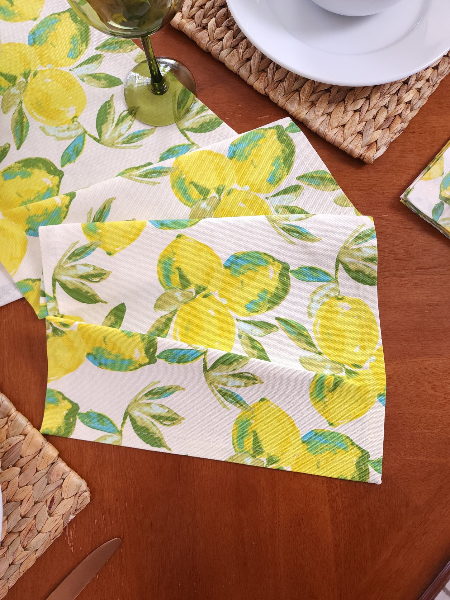 Lemon Grove Table Runner