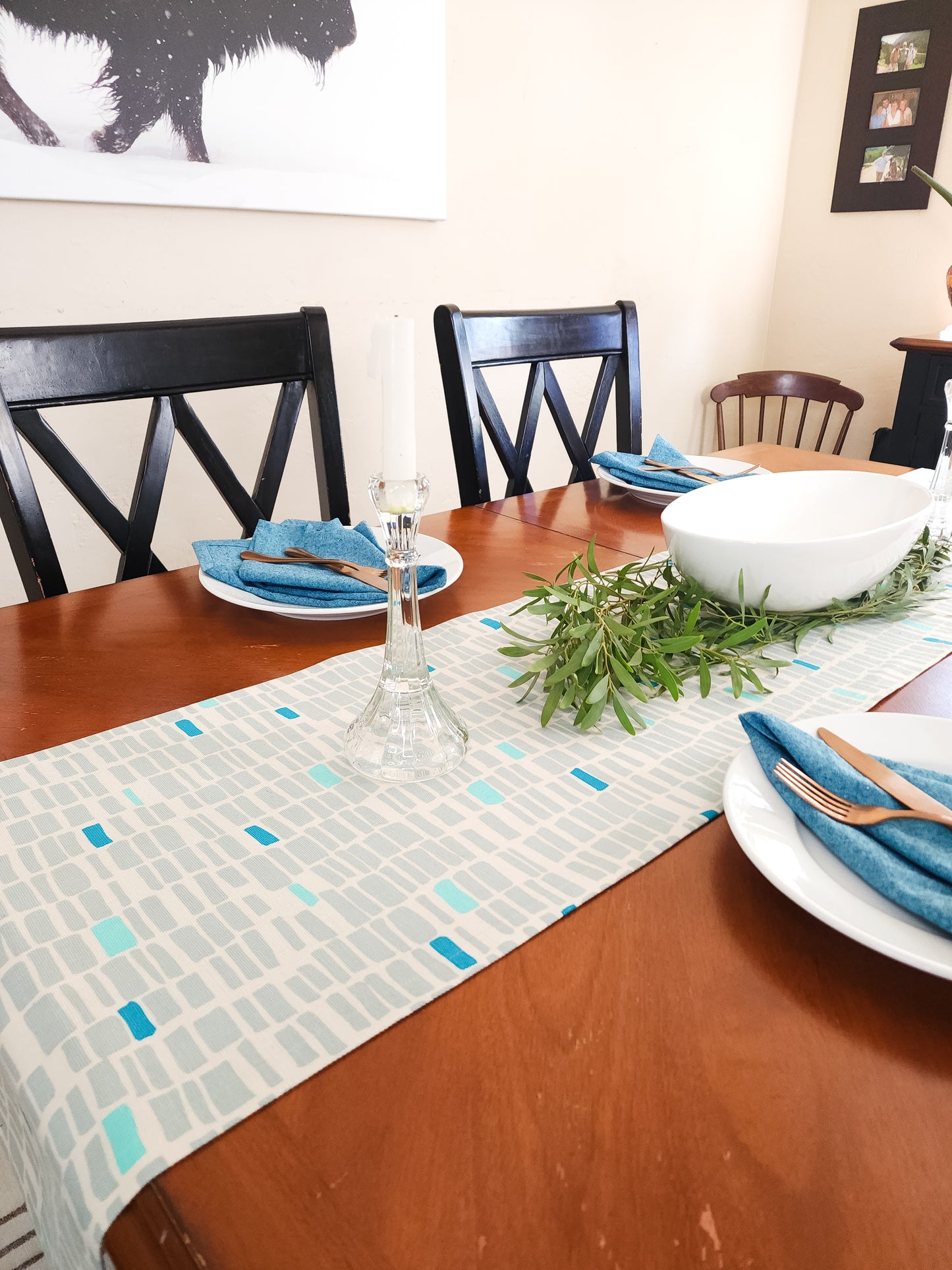 Sea Glass Table Runner