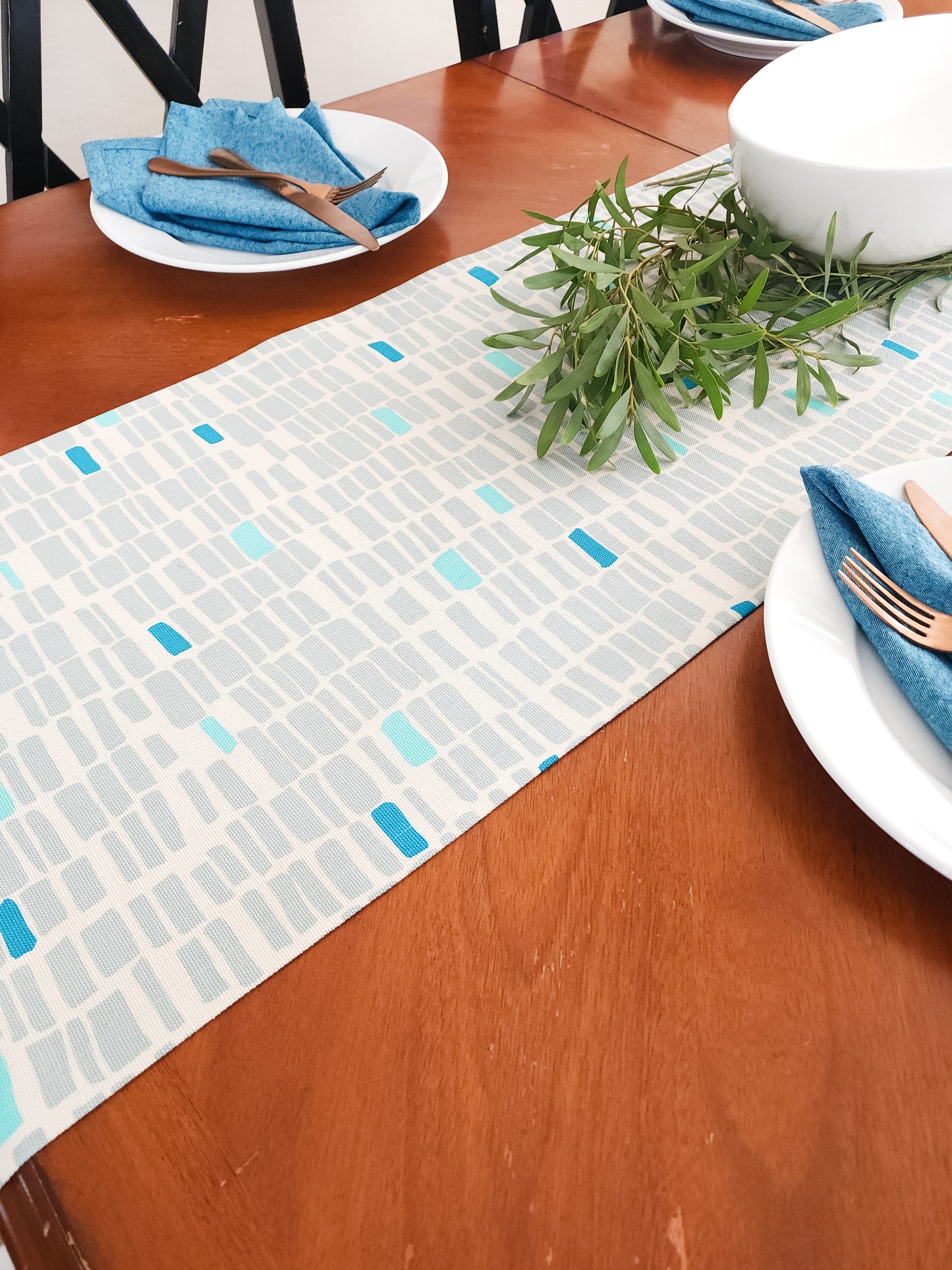 Sea Glass Table Runner
