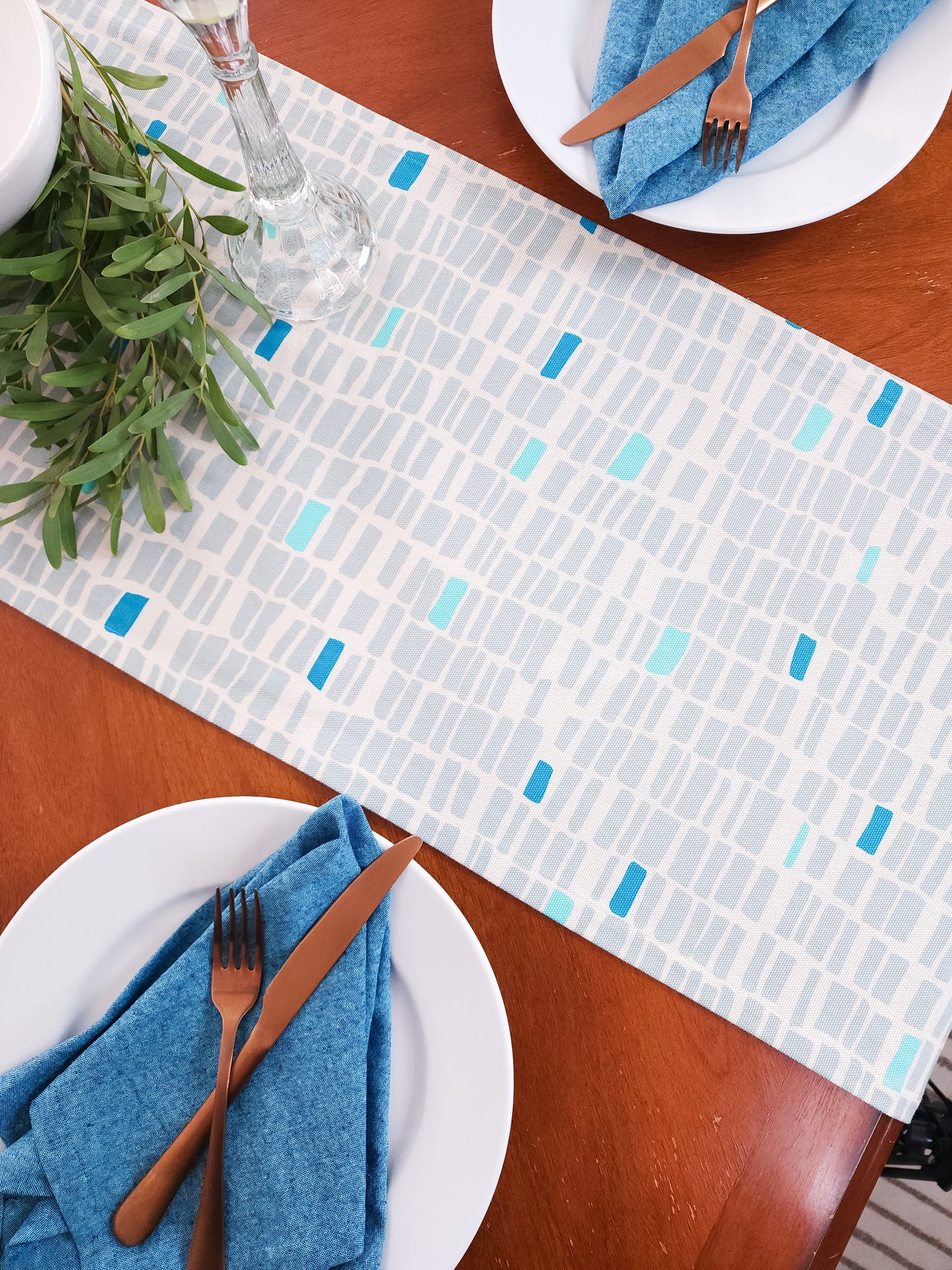 Sea Glass Table Runner