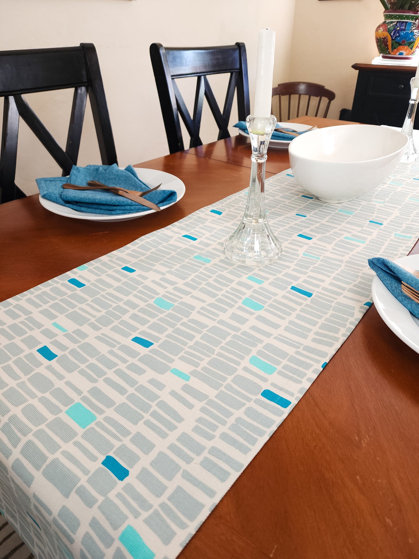 Sea Glass Table Runner