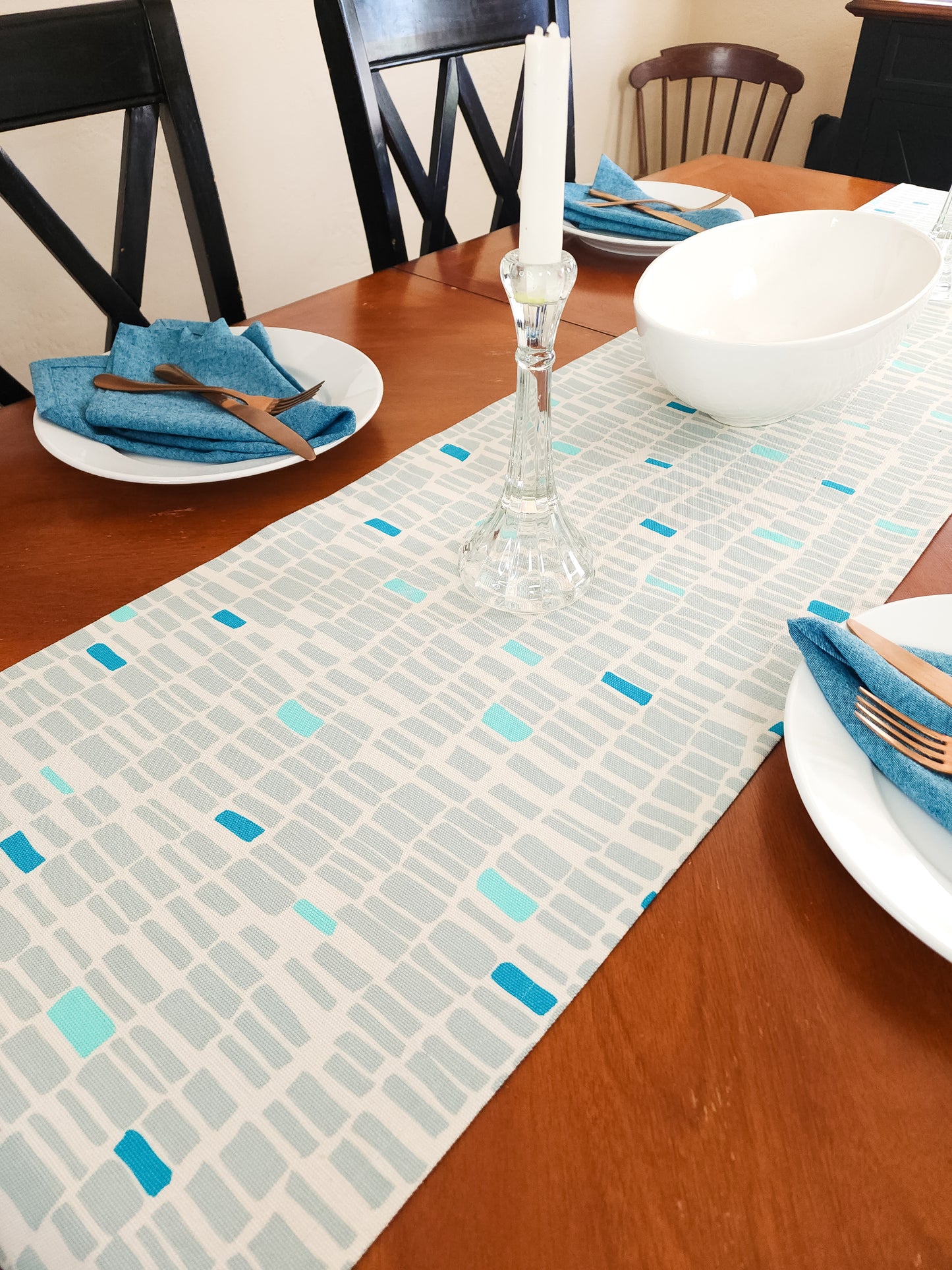 Sea Glass Table Runner
