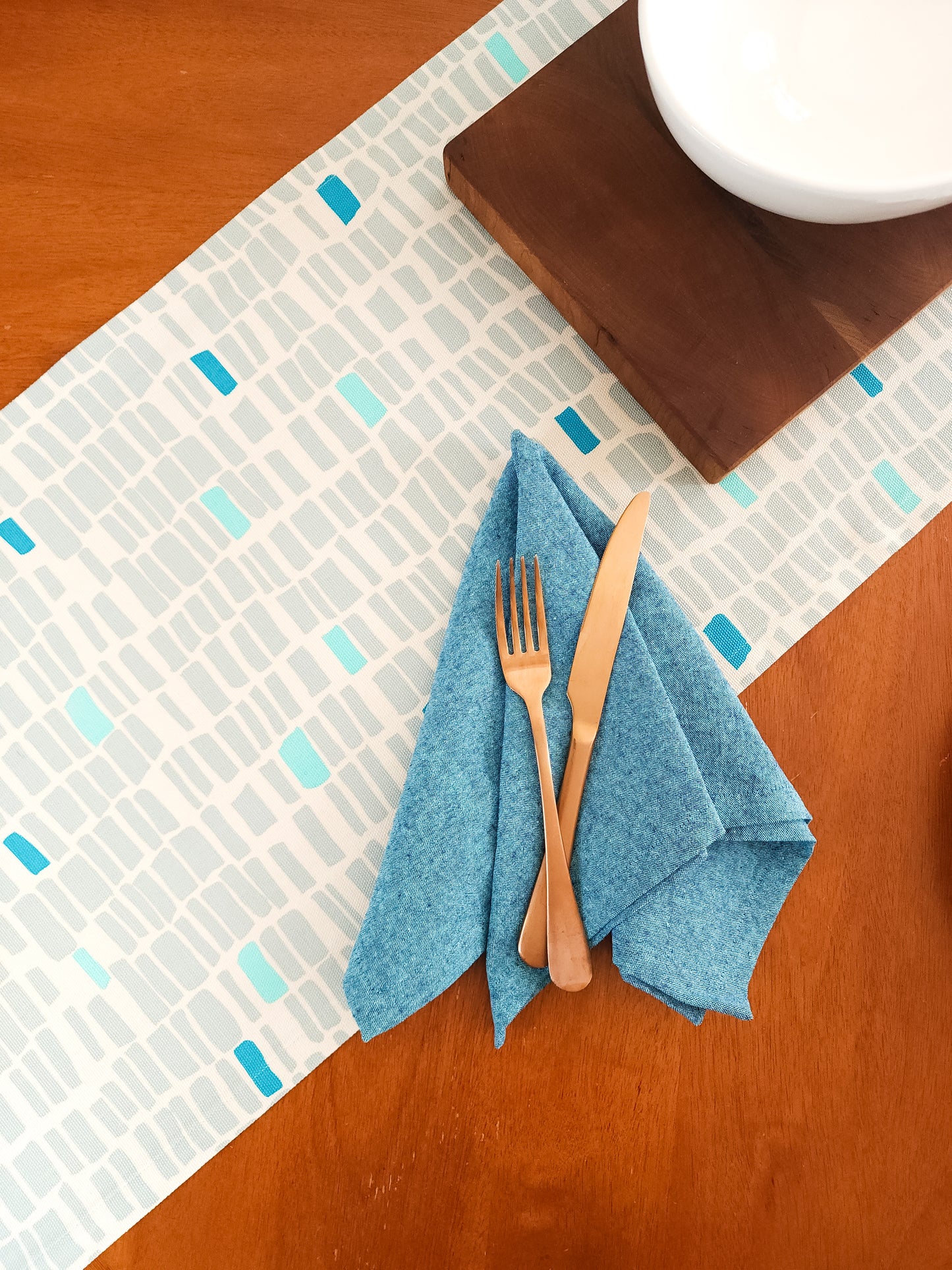 Sea Glass Table Runner
