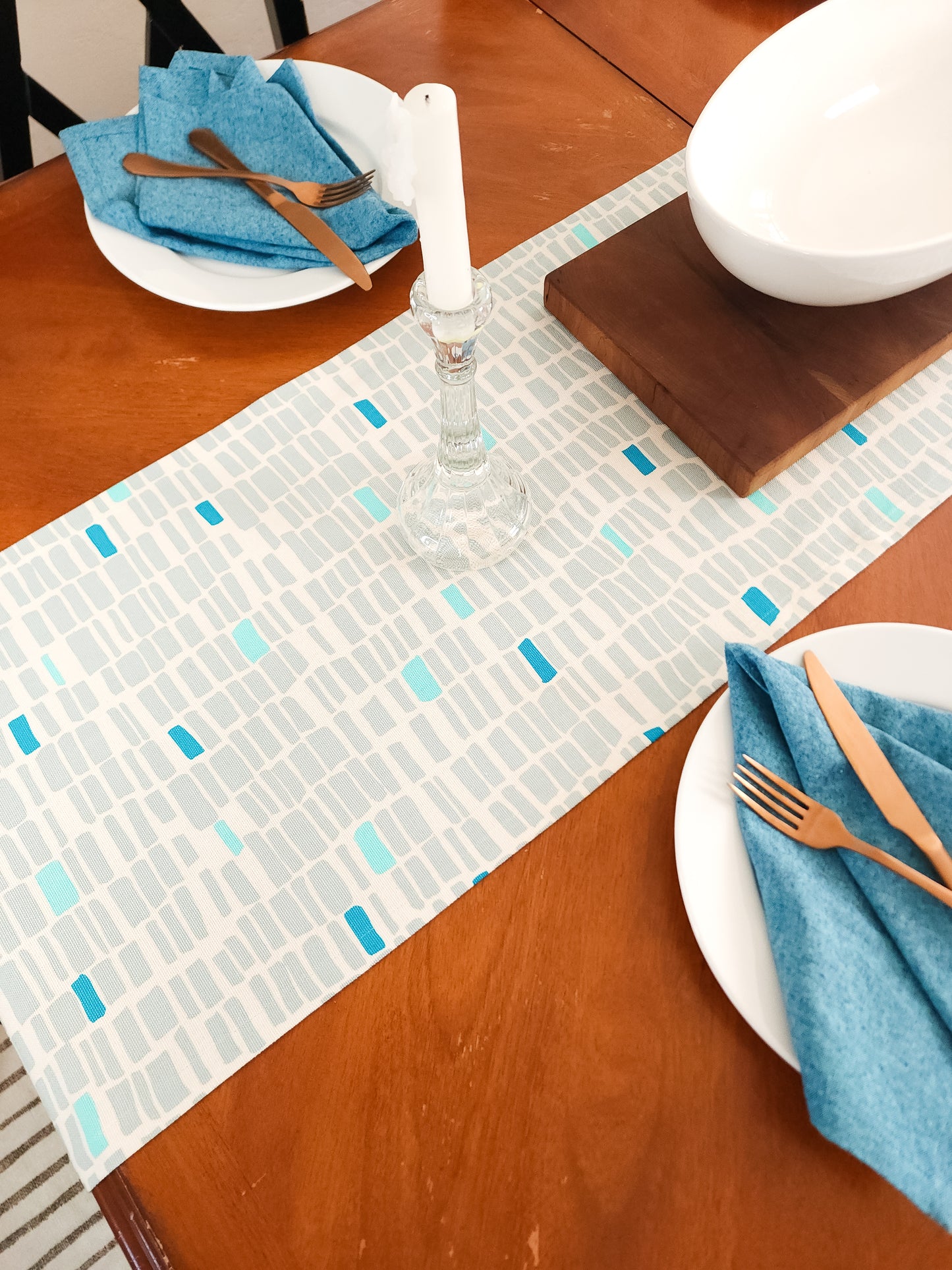 Sea Glass Table Runner
