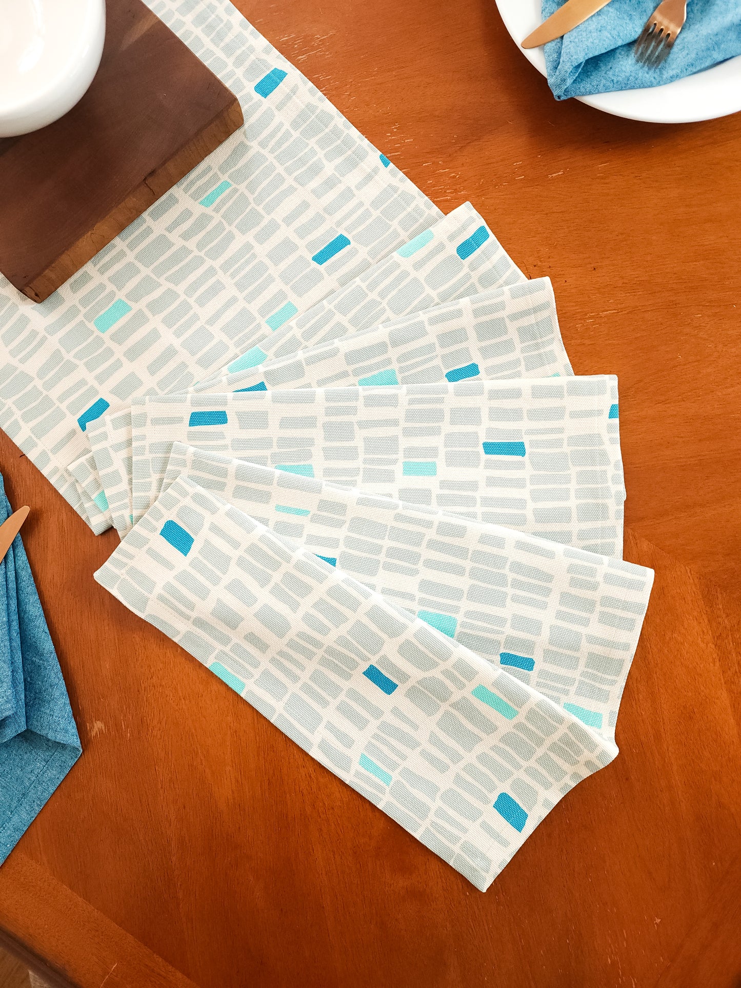 Sea Glass Table Runner