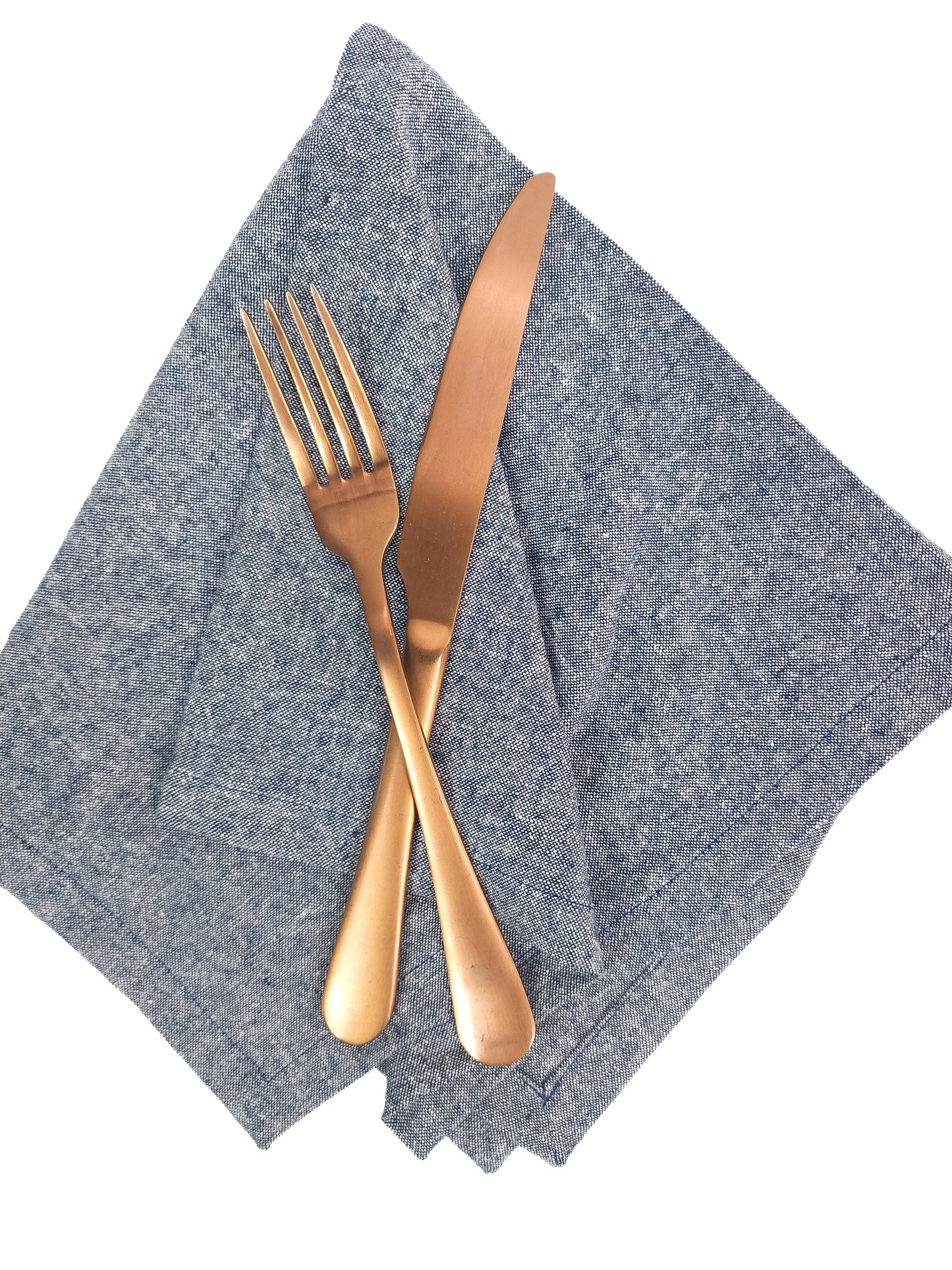 Indigo Linen Napkins