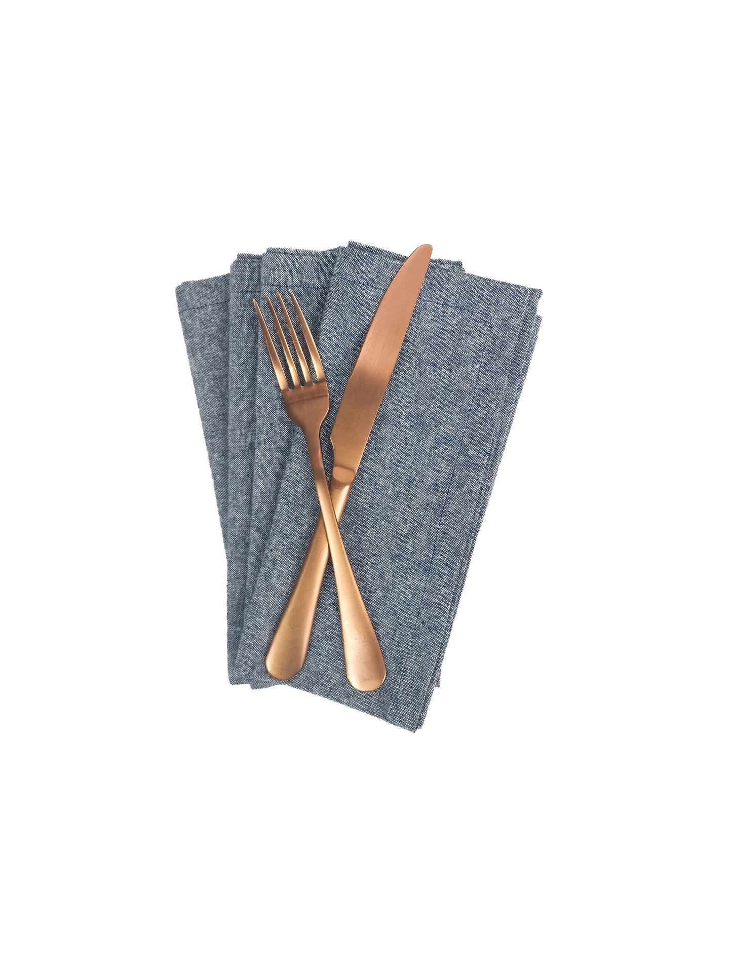 Indigo Linen Napkins