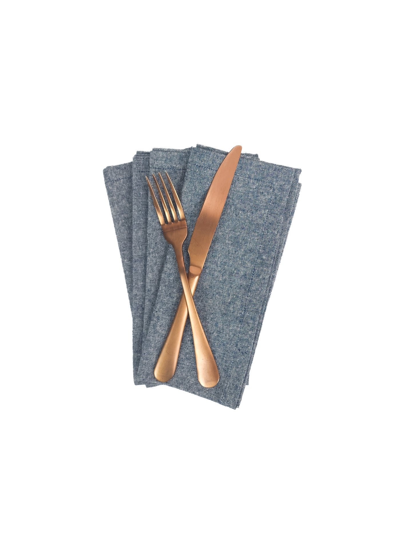 Indigo Linen Napkins