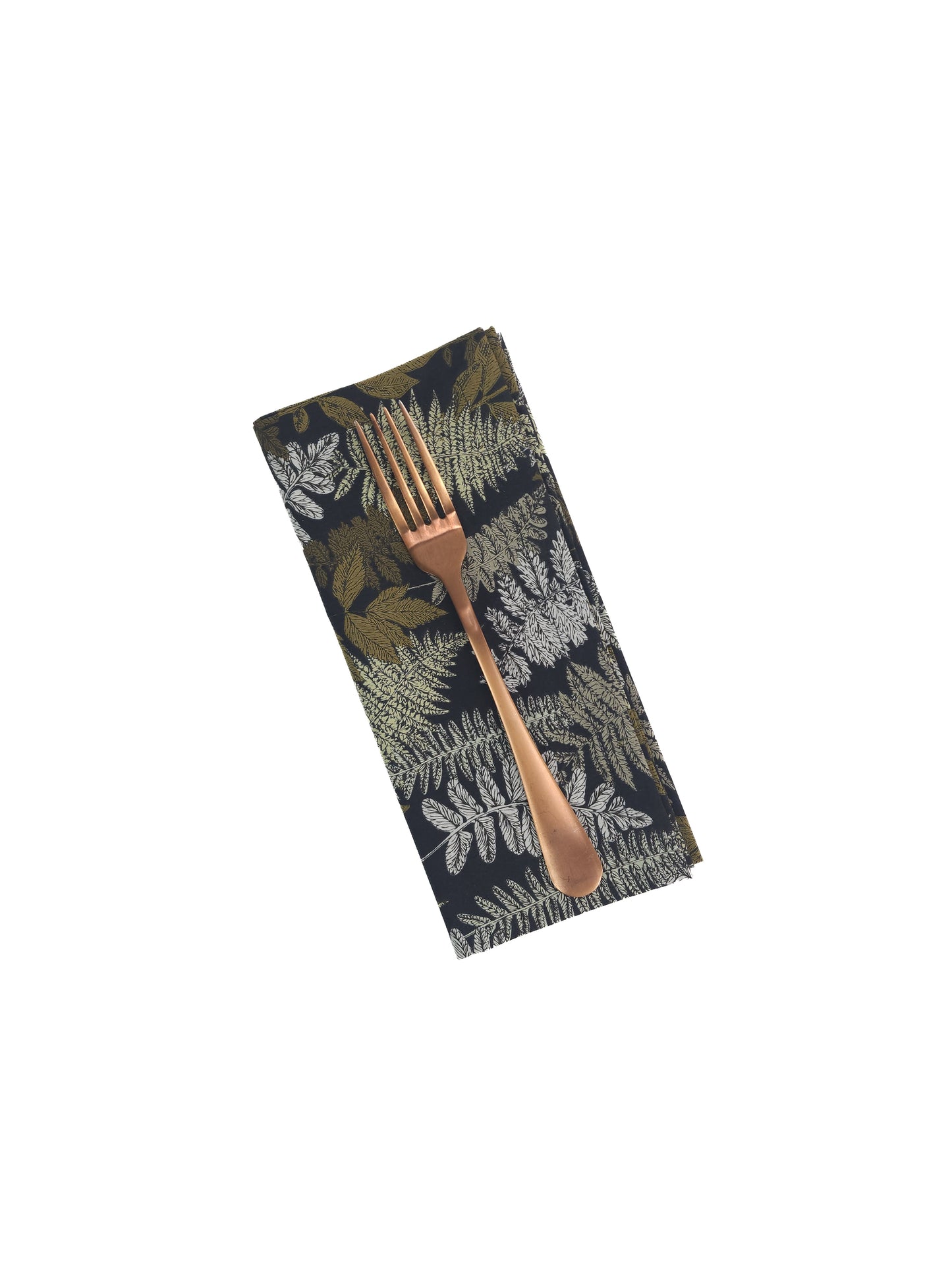 Fern Cloth Napkins, Set of 4 Cotton Cloth Napkins