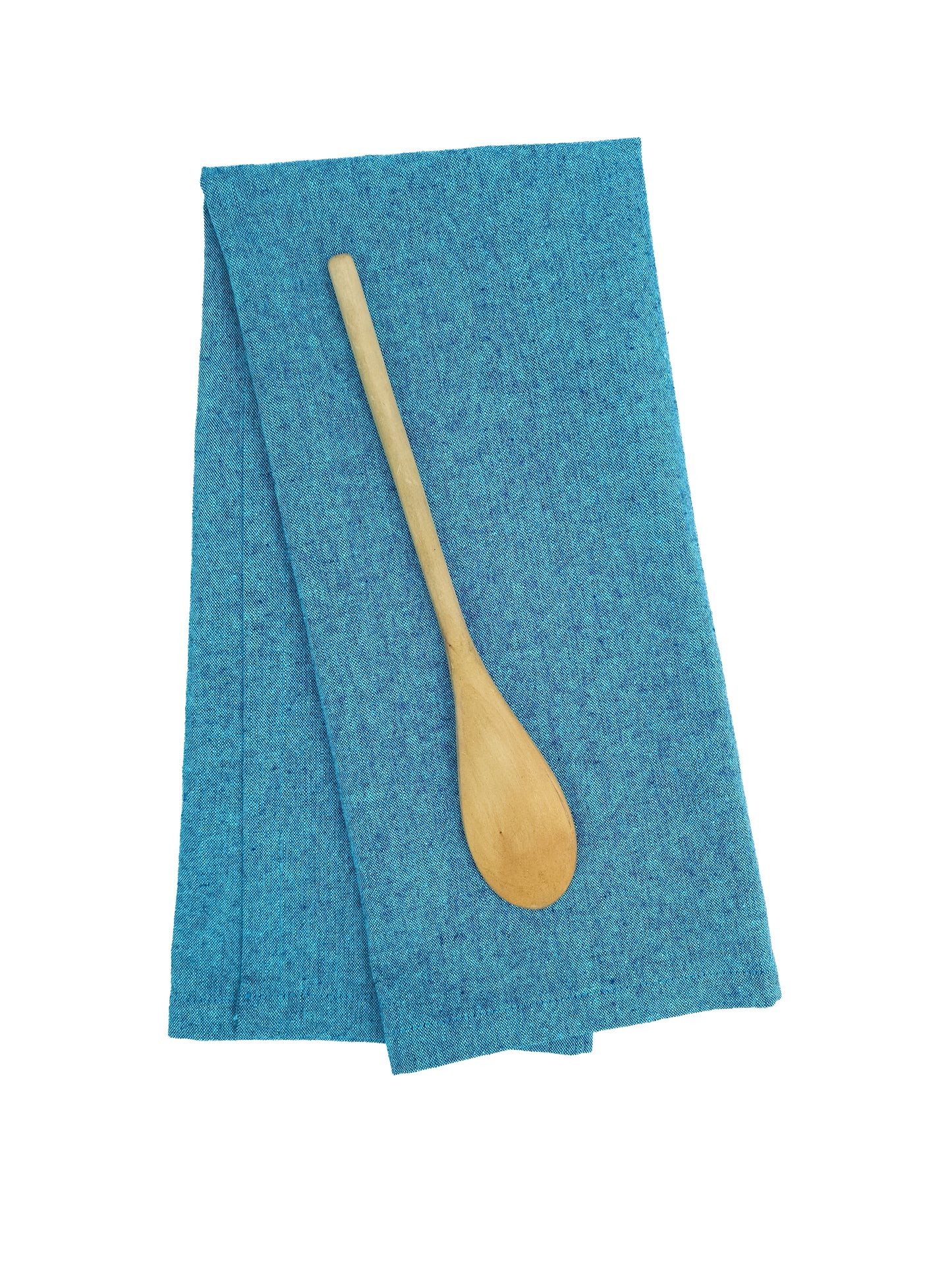 Tumbled Teal Linen Towel