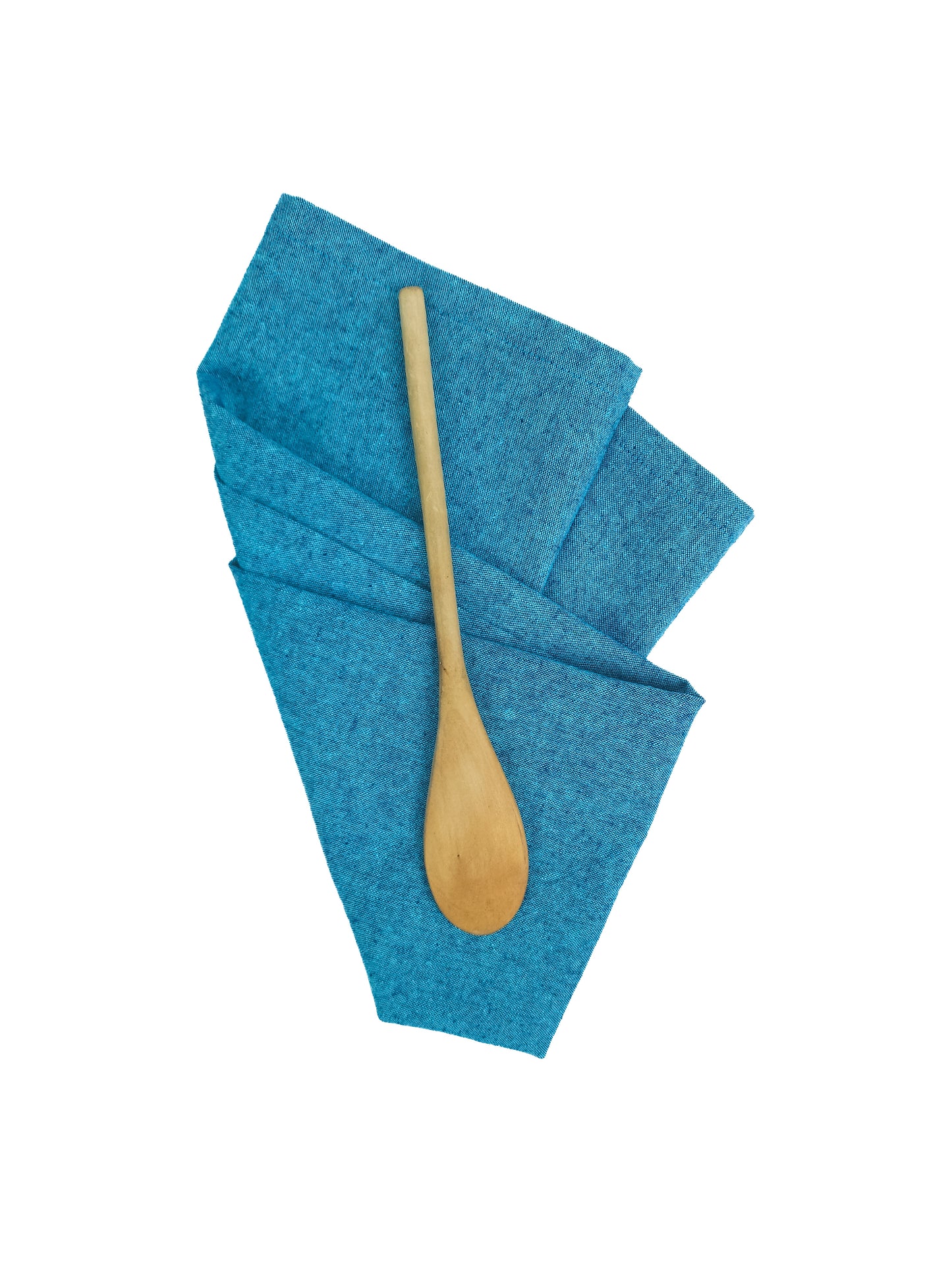 Tumbled Teal Linen Towel