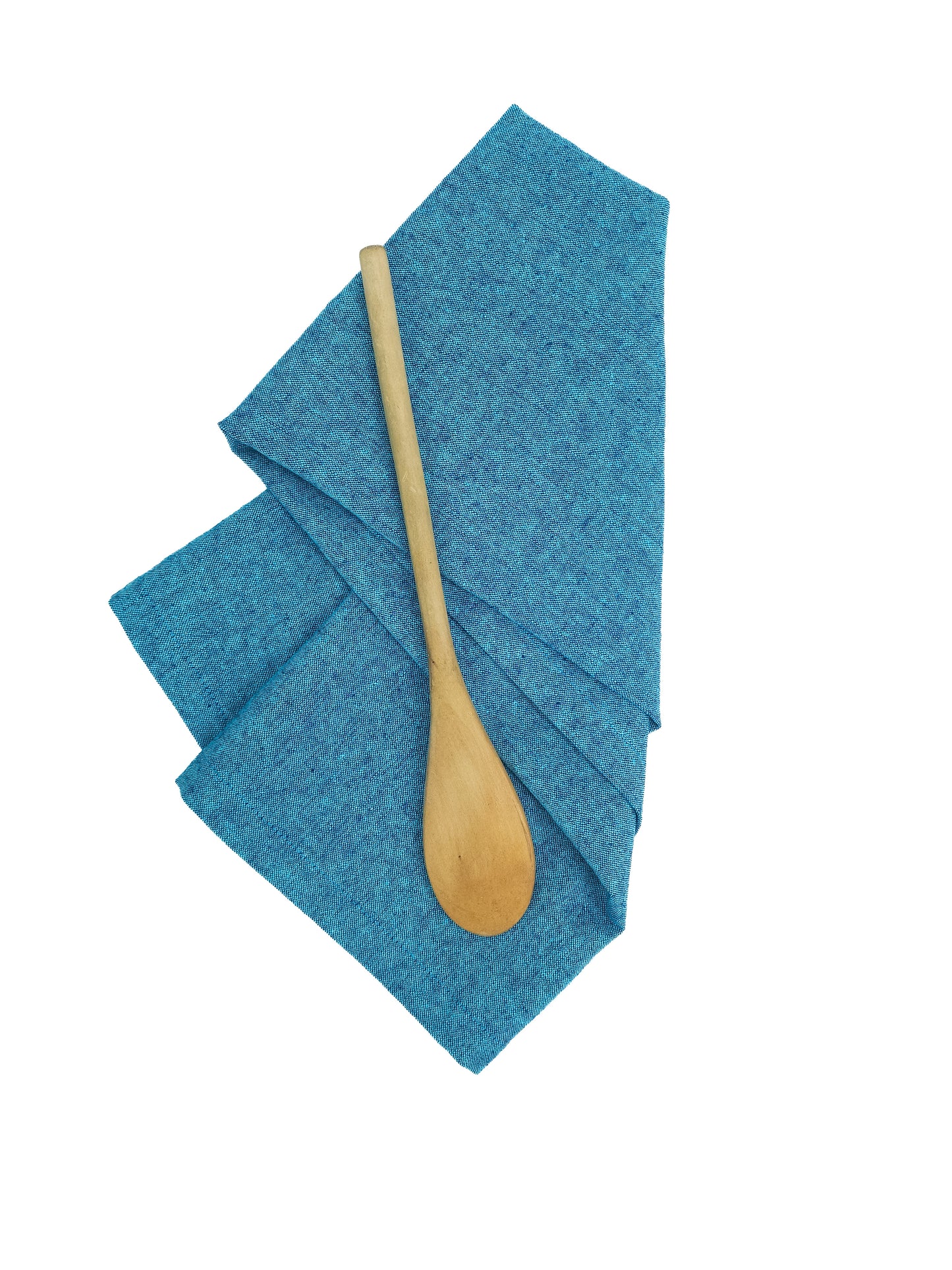 Tumbled Teal Linen Towel