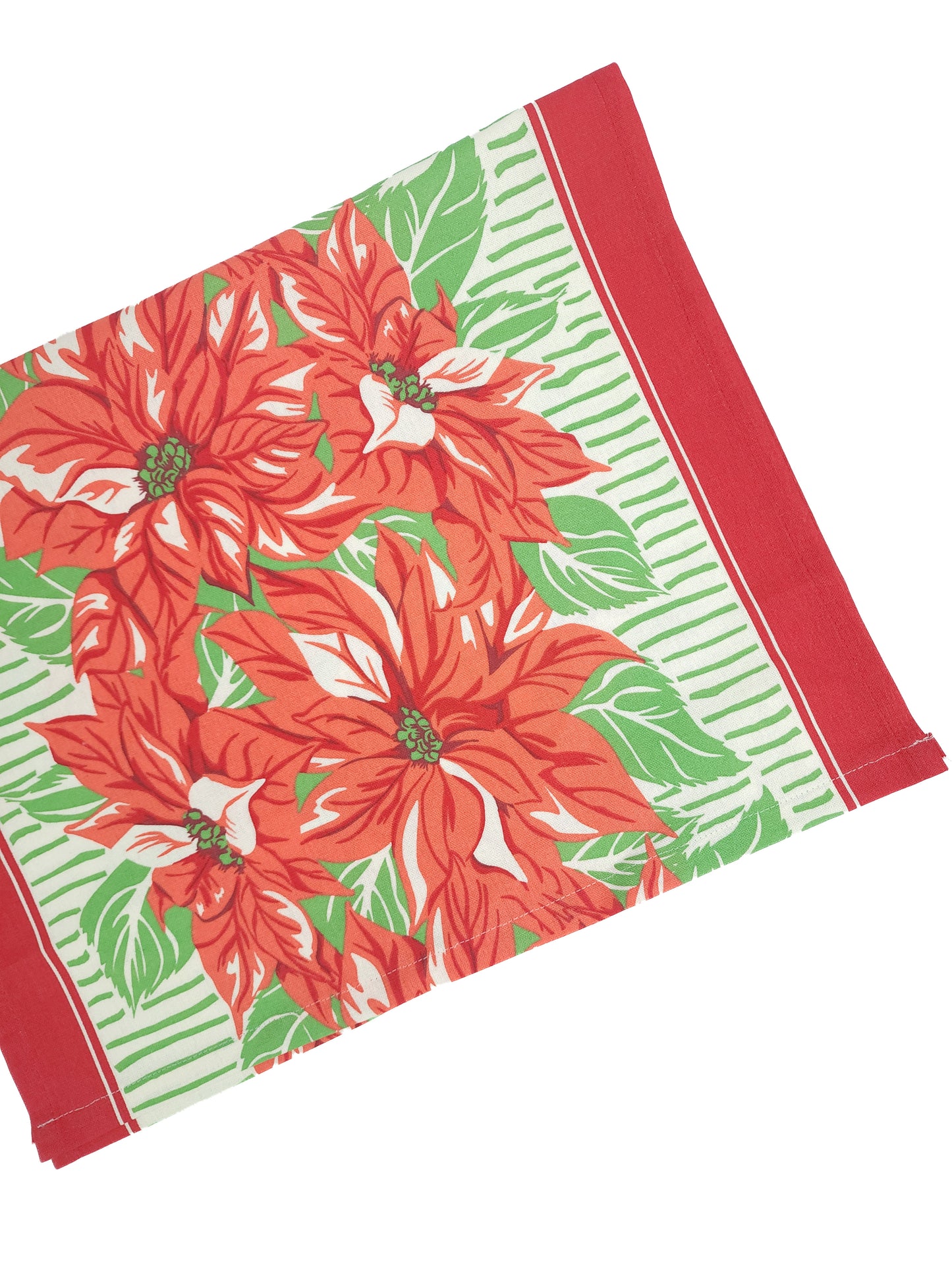 Poinsettia Towel, Vintage Inspired