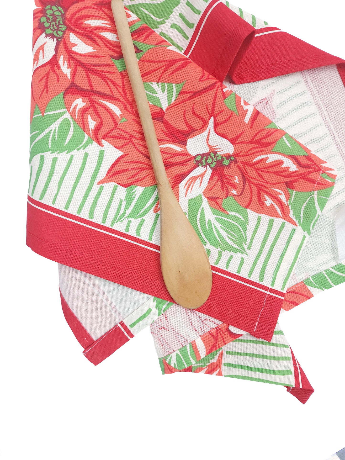 Poinsettia Towel, Vintage Inspired