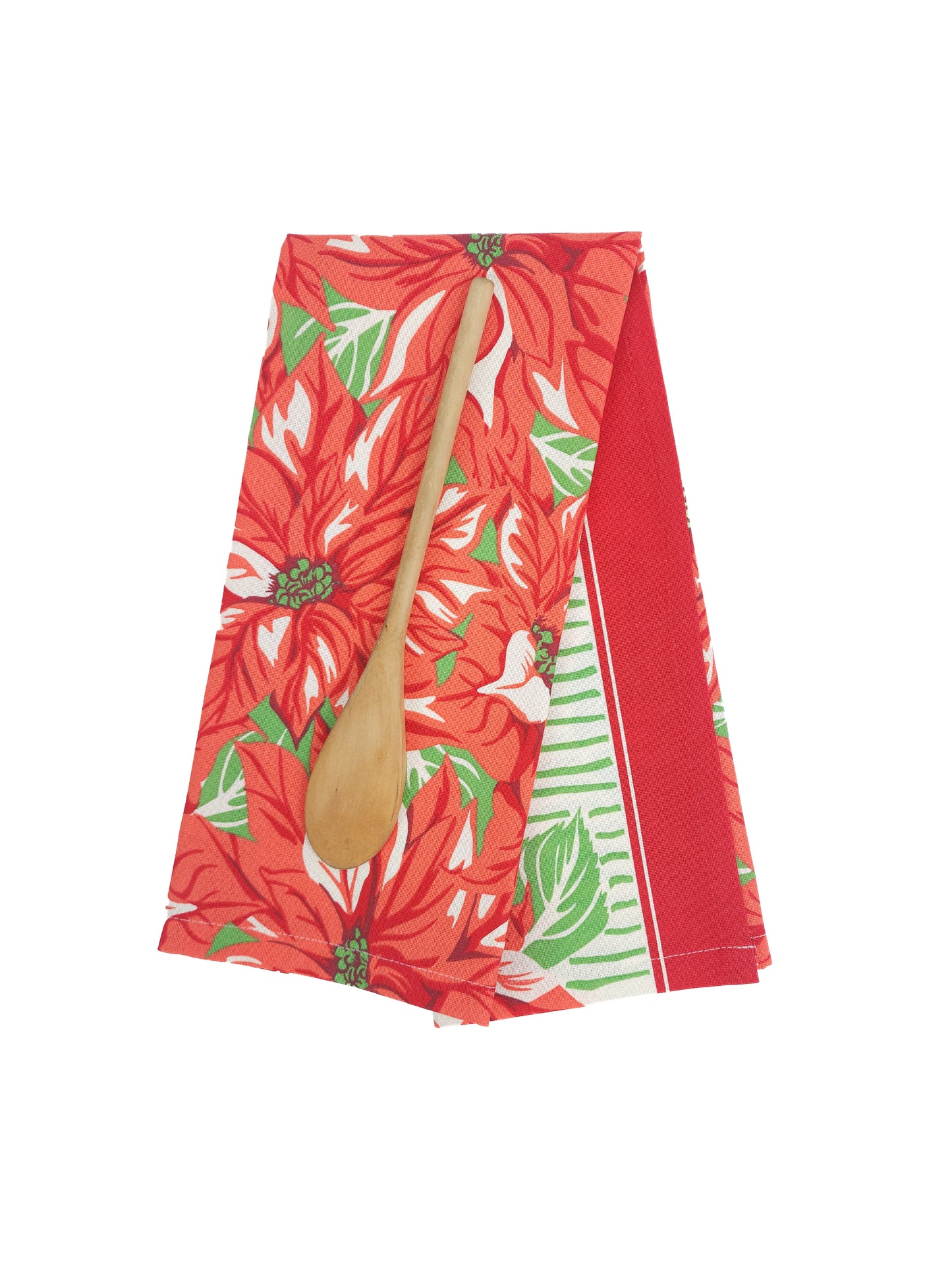 Poinsettia Towel, Vintage Inspired