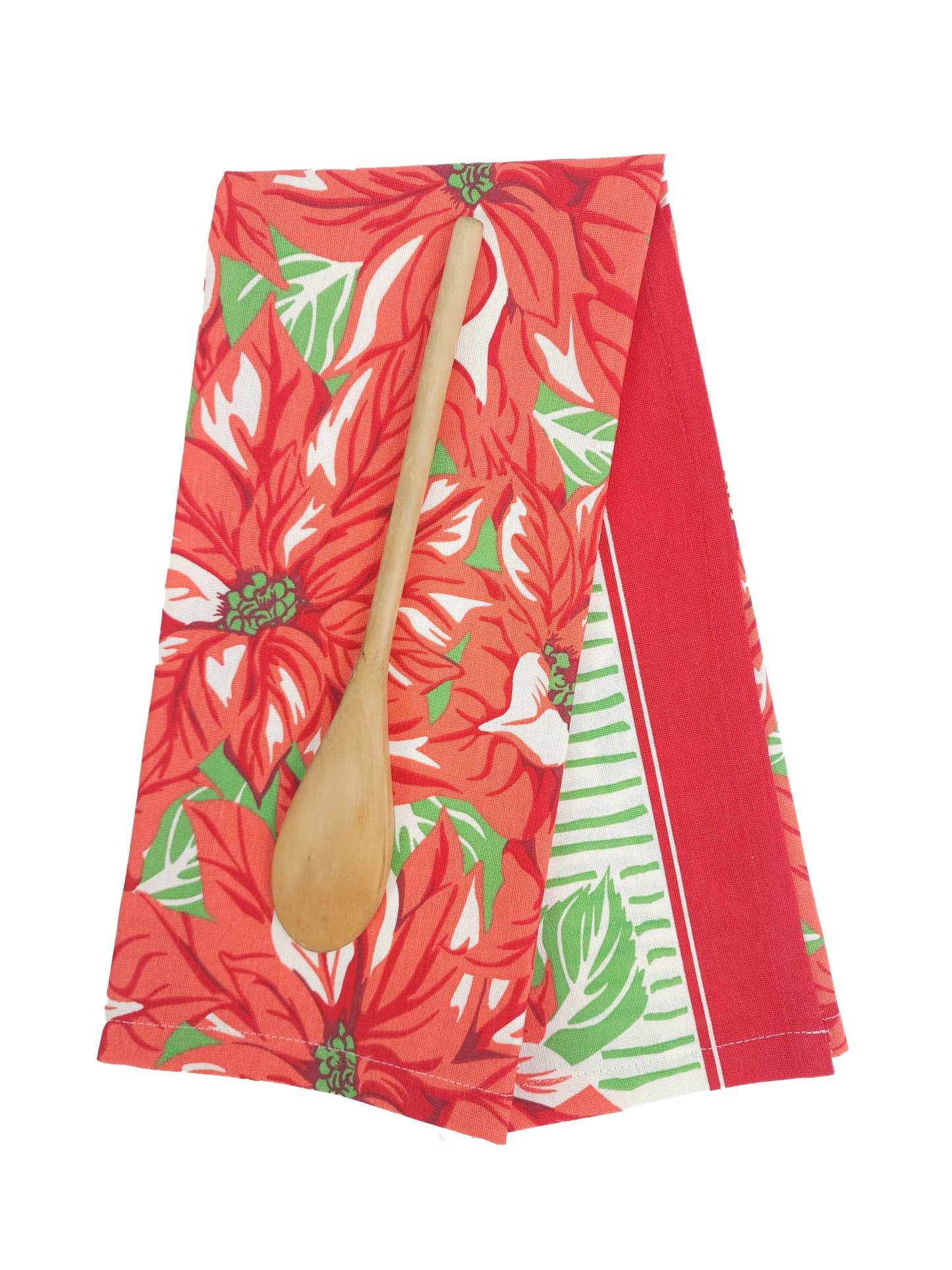 Poinsettia Towel, Vintage Inspired