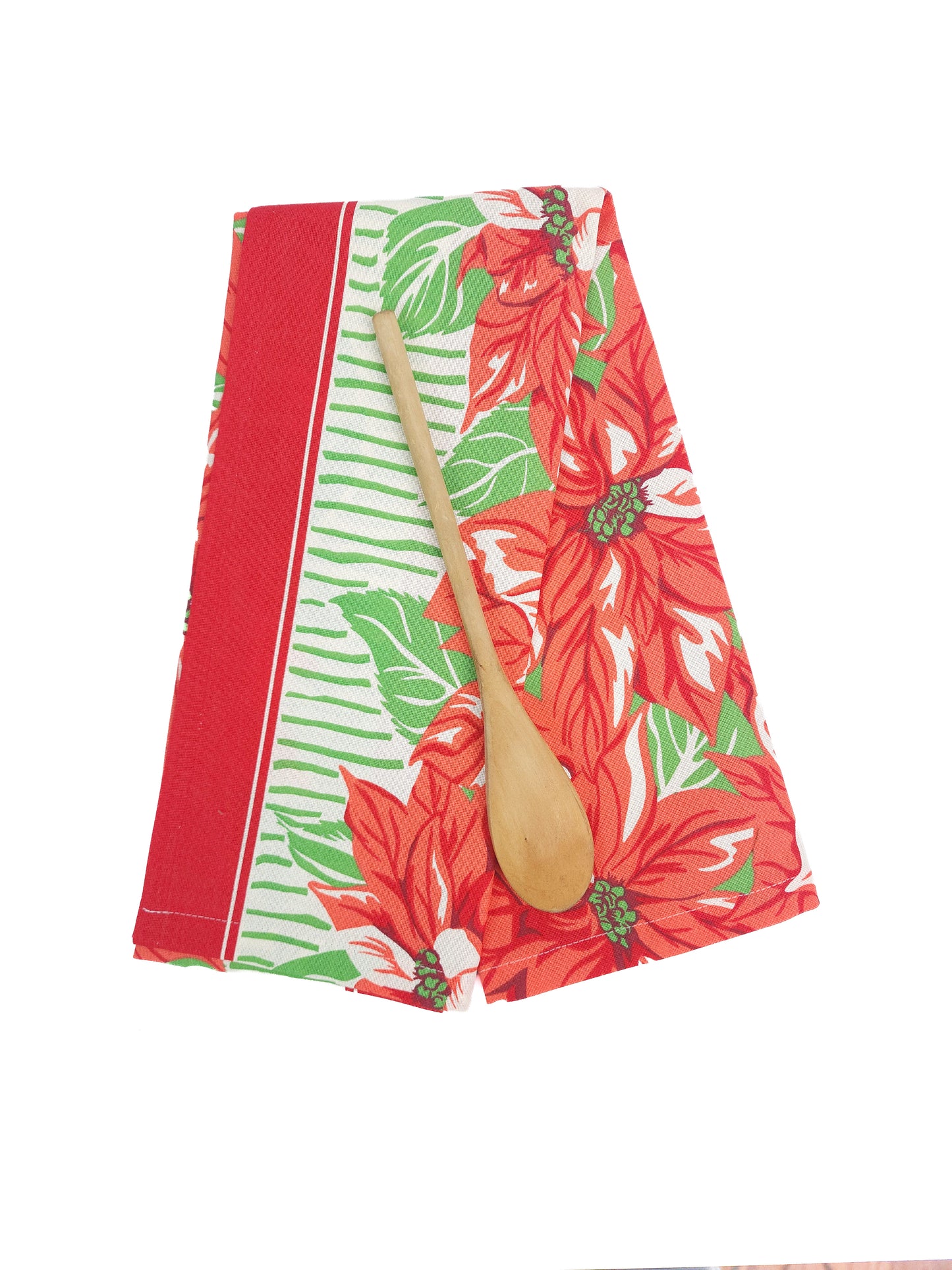 Poinsettia Towel, Vintage Inspired