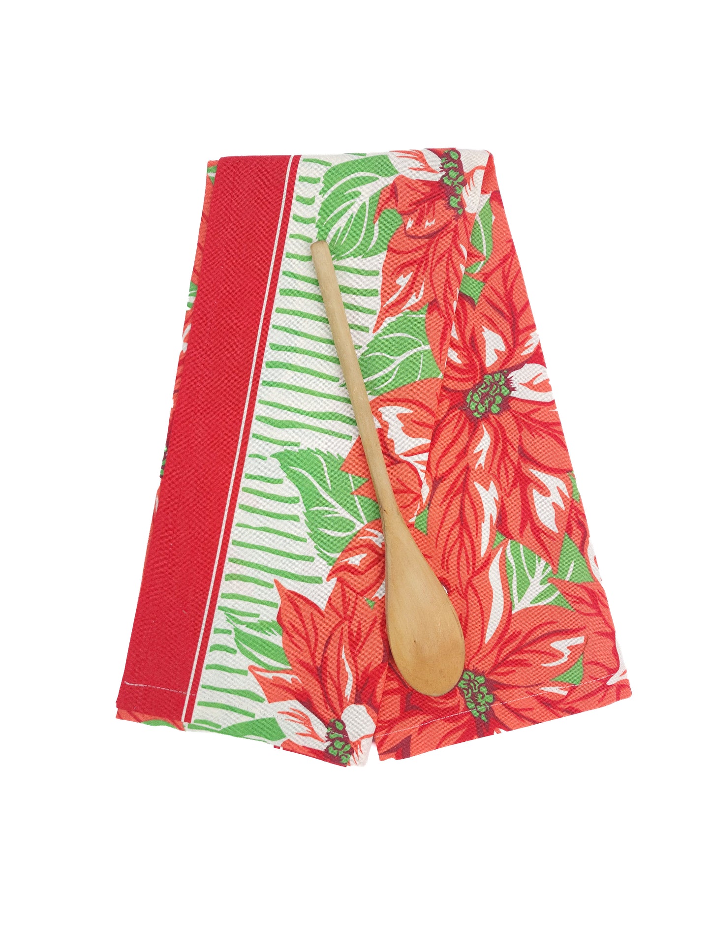 Poinsettia Towel, Vintage Inspired