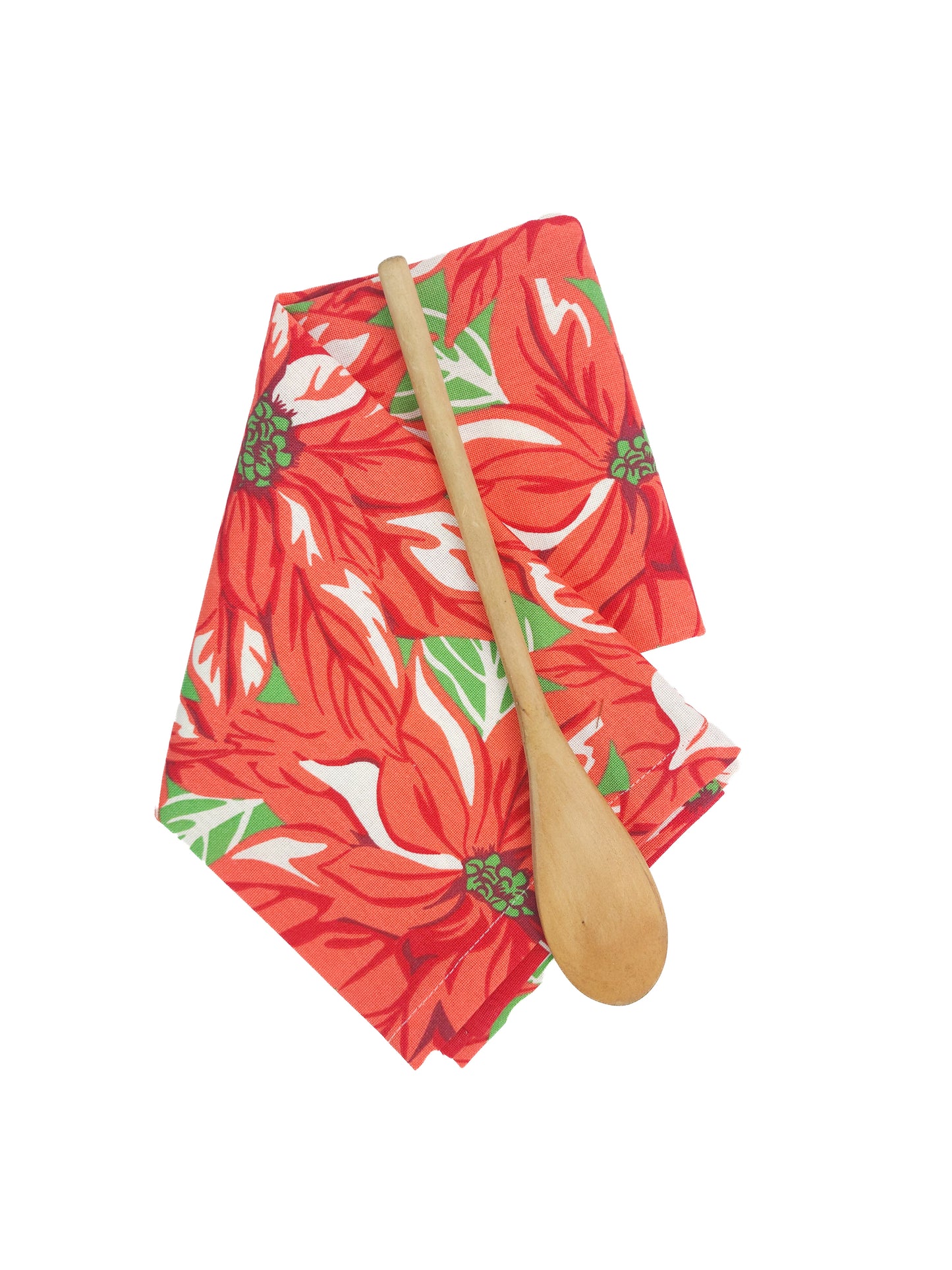 Poinsettia Towel, Vintage Inspired