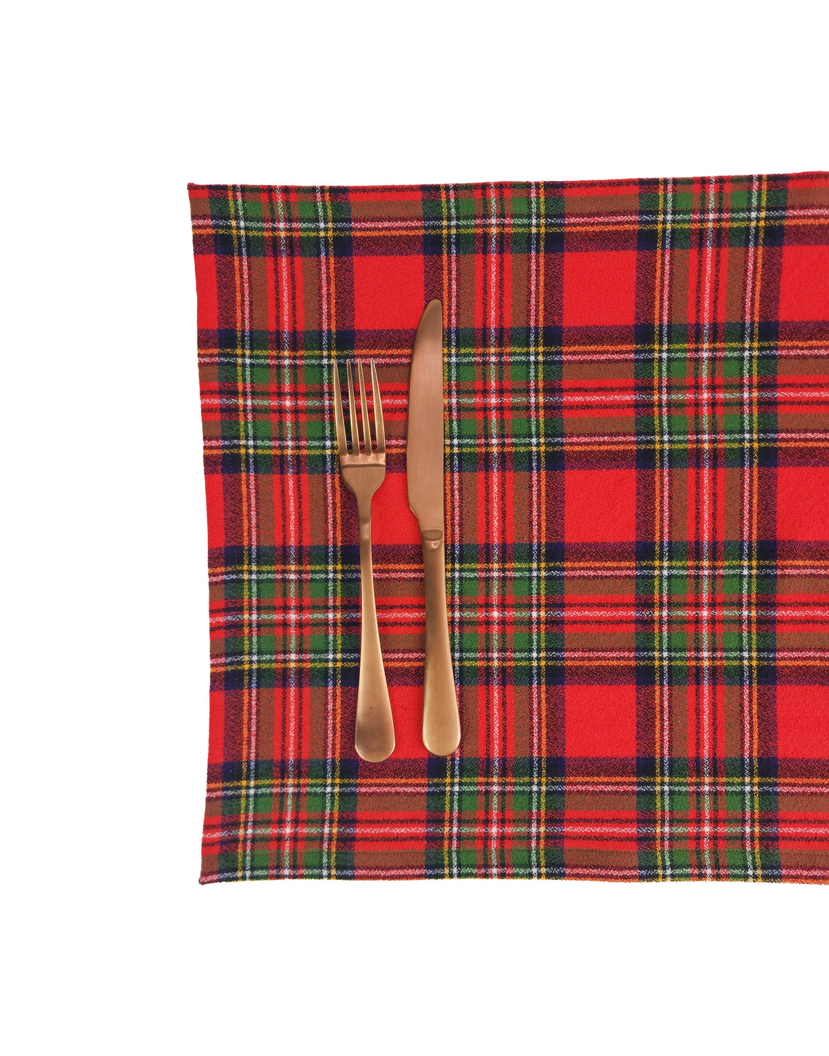 Fireside Plaid Flannel Placemats