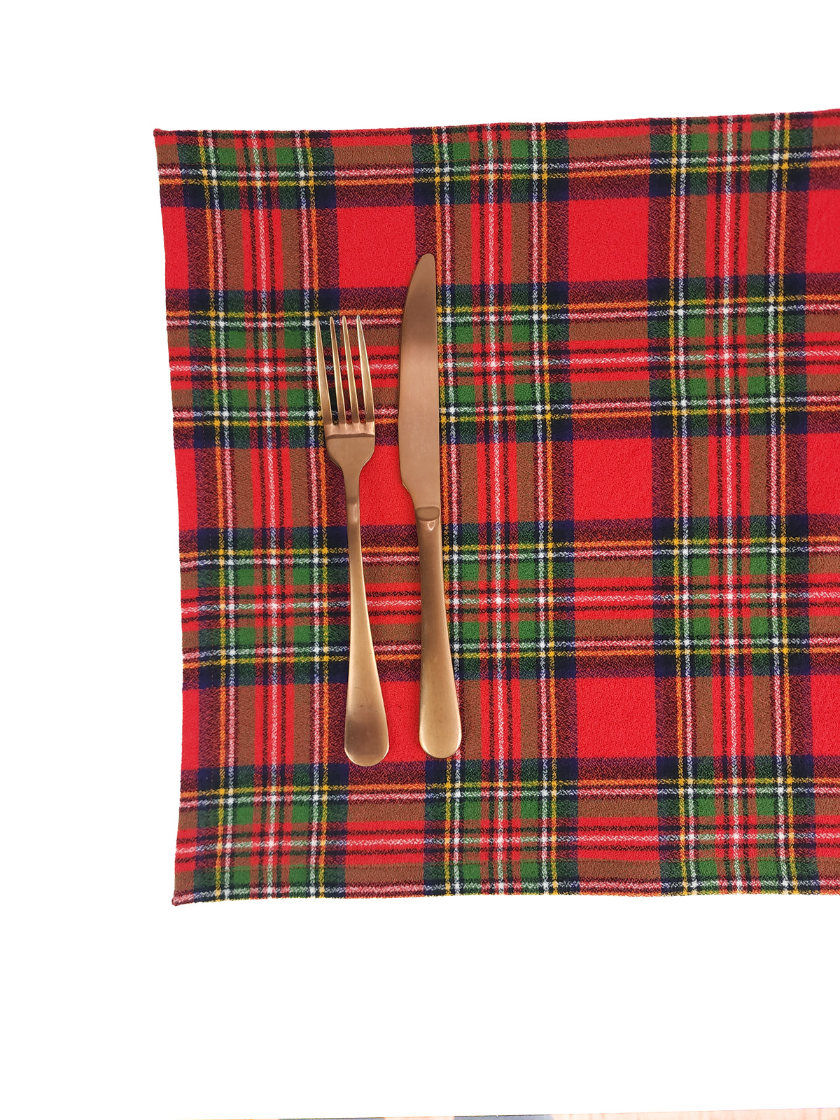 Fireside Plaid Flannel Placemats