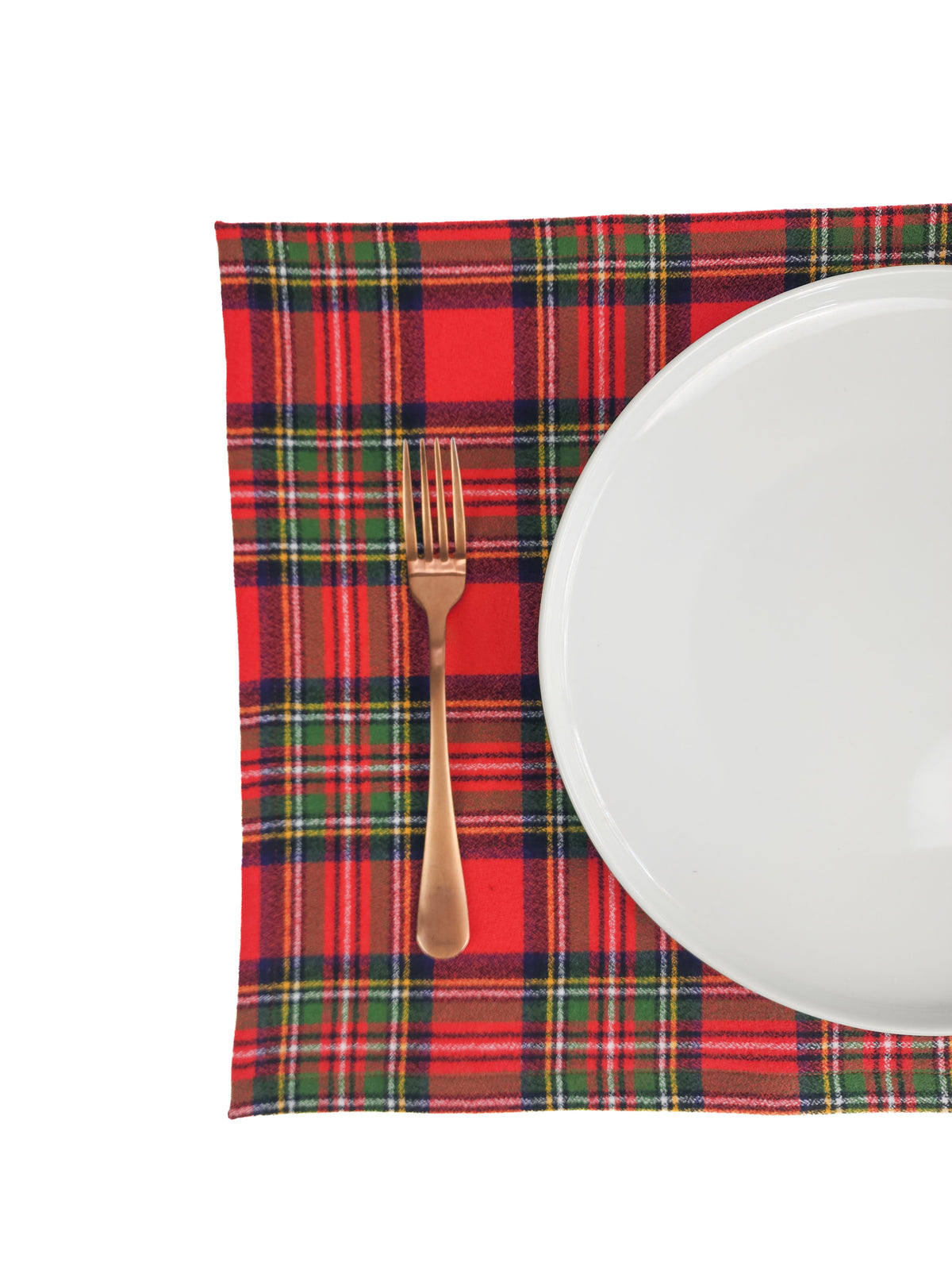 Fireside Plaid Flannel Placemats