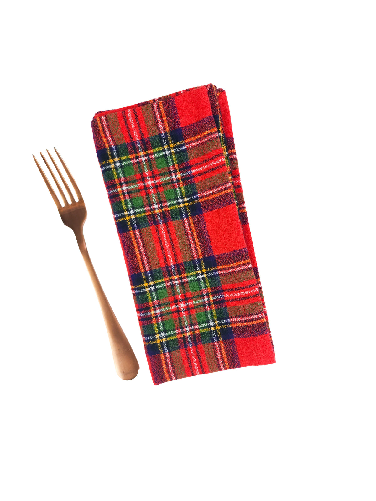 Fireside Plaid Flannel Napkins