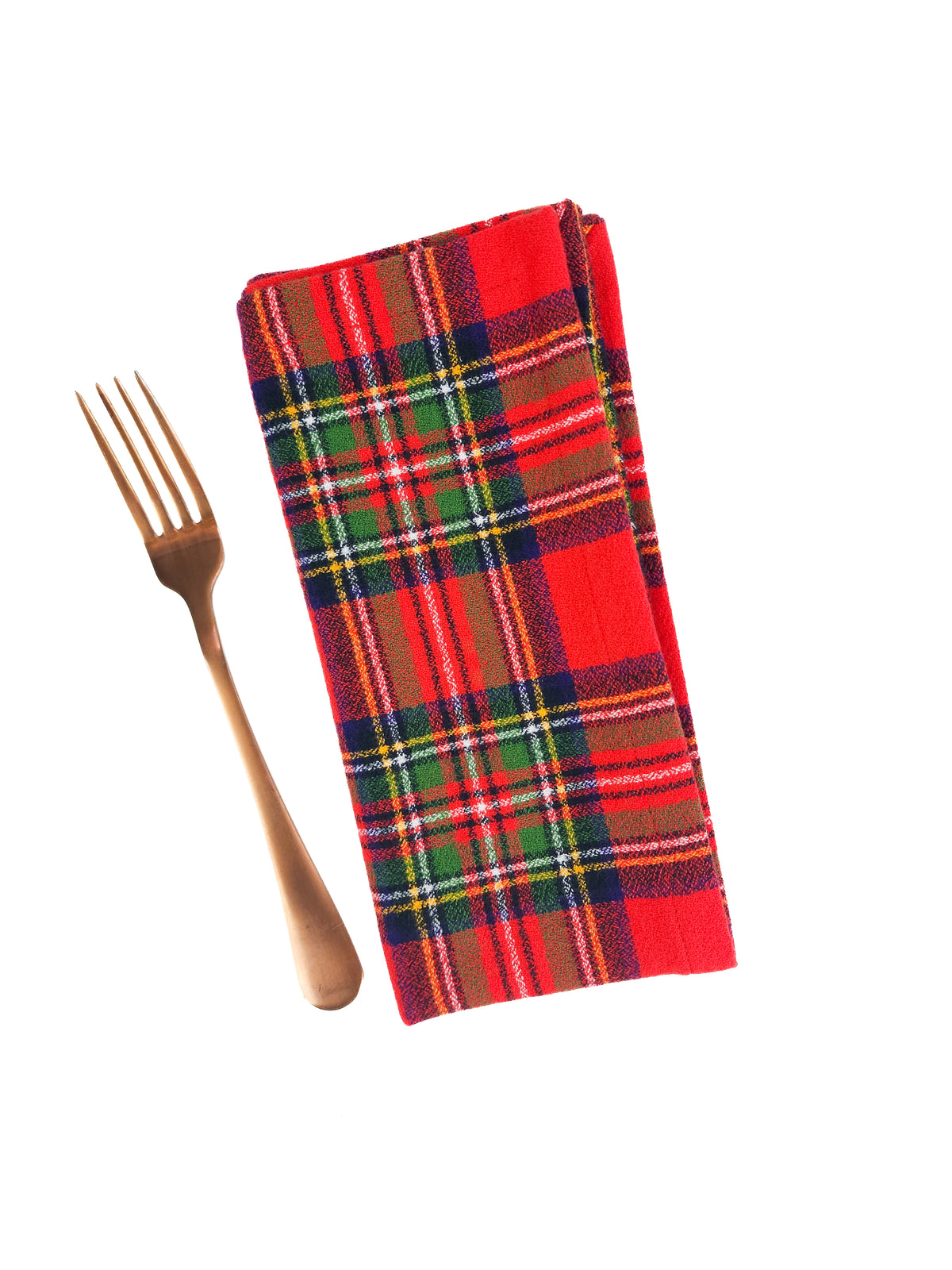 Fireside Plaid Flannel Napkins
