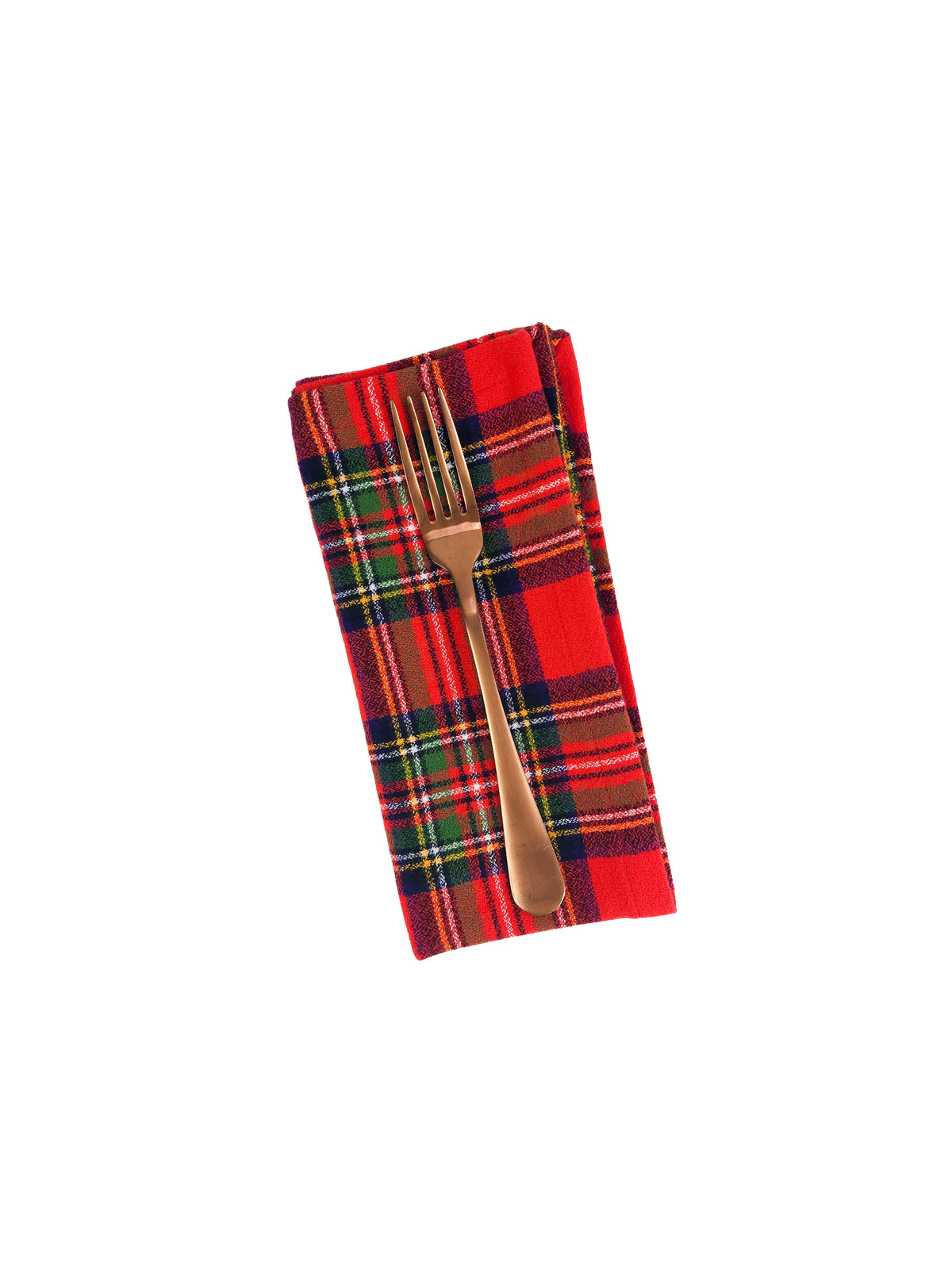 Fireside Plaid Flannel Napkins