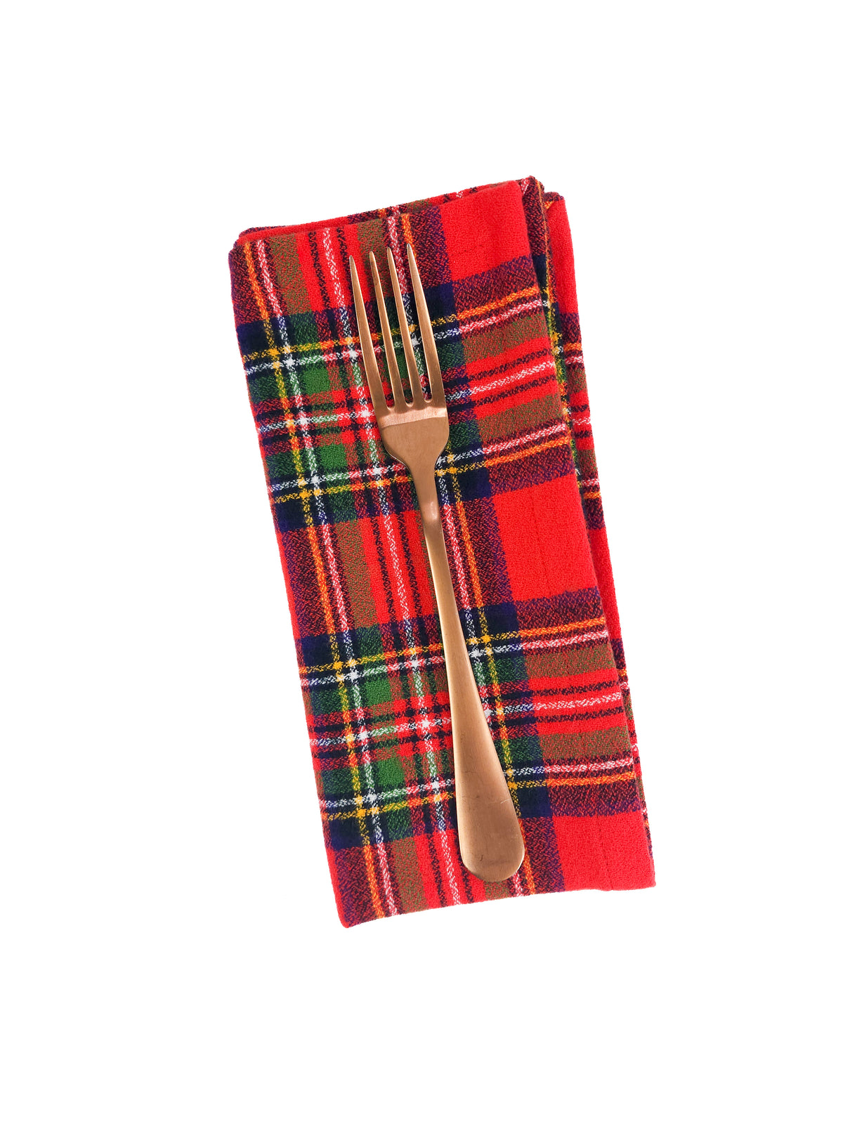 Fireside Plaid Flannel Napkins