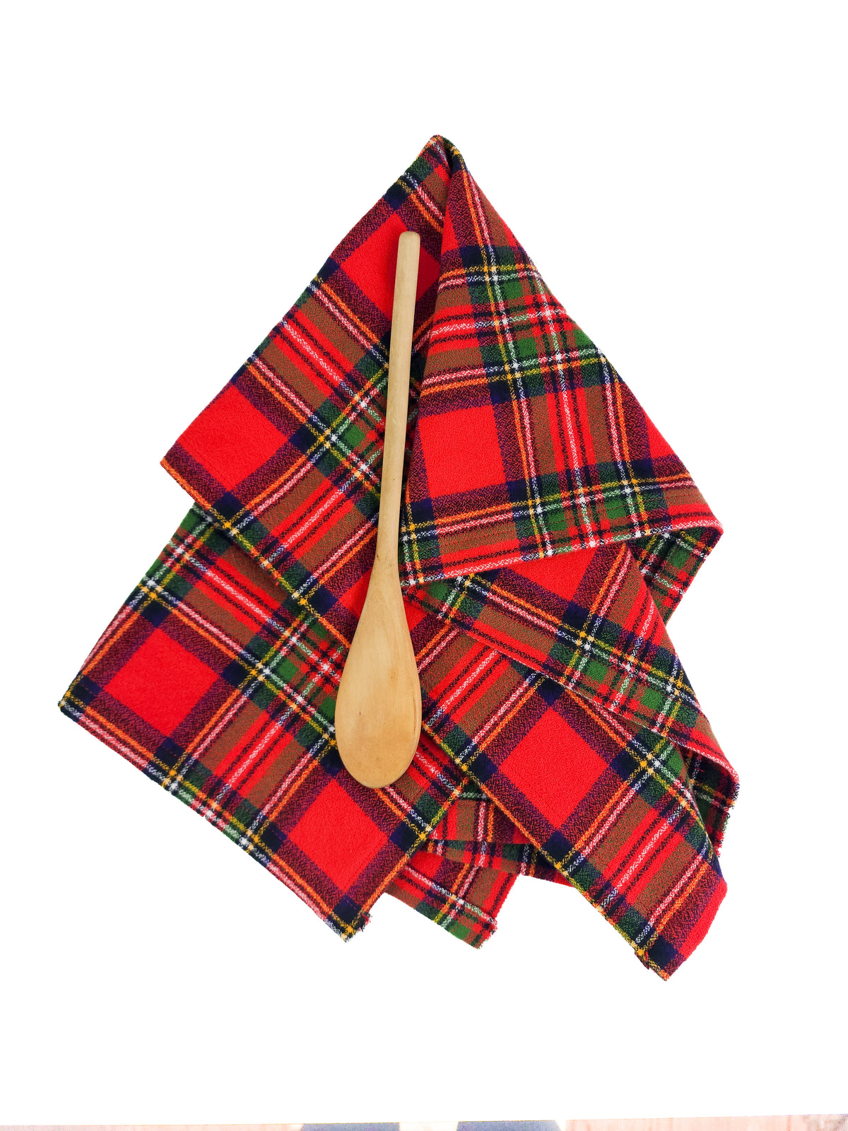 Fireside Plaid Flannel Hand Towel