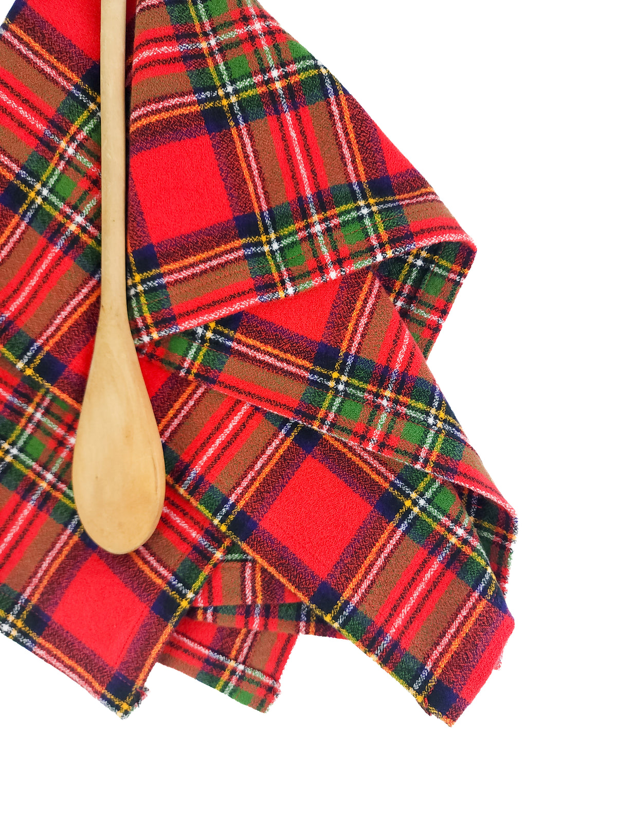 Fireside Plaid Flannel Hand Towel
