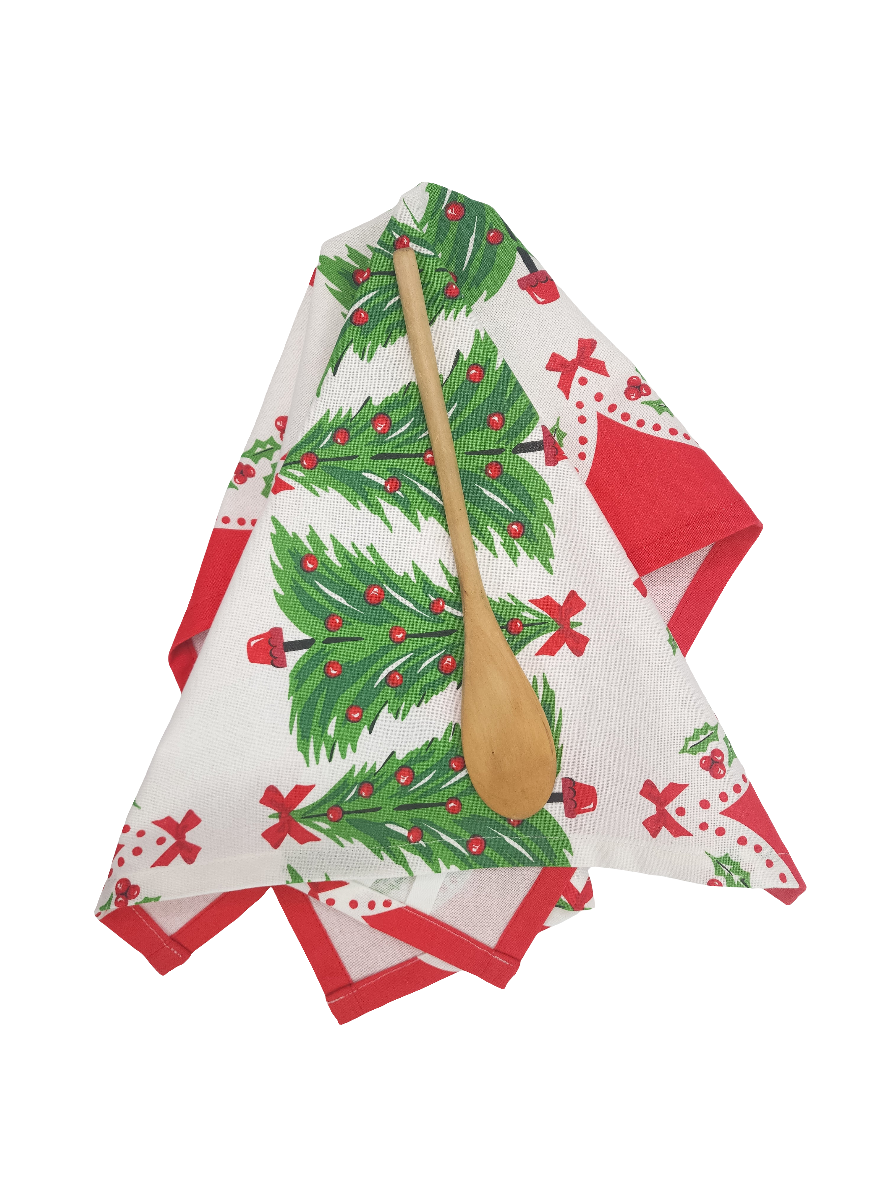 Christmas Tree Towel, Vintage Inspired
