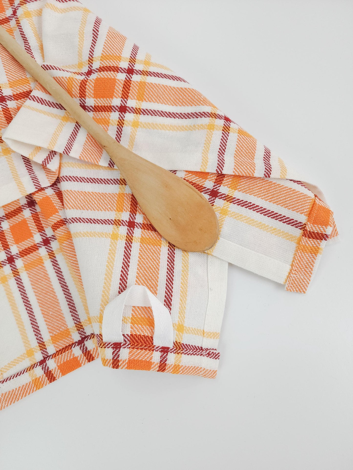 Fall Plaid Kitchen Towel