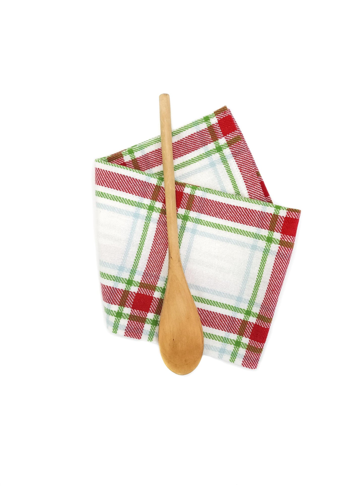 Christmas Plaid Kitchen Towel