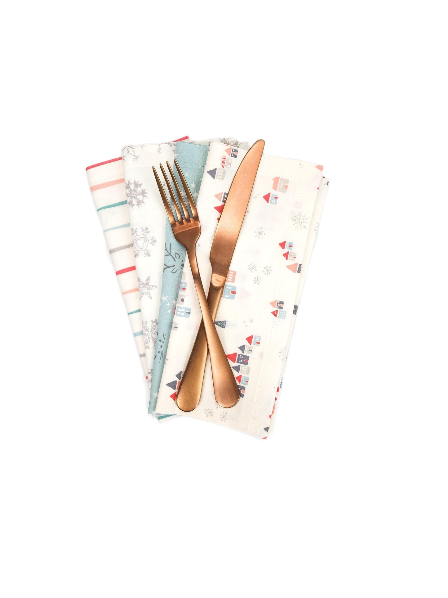 Pastel Christmas Napkins