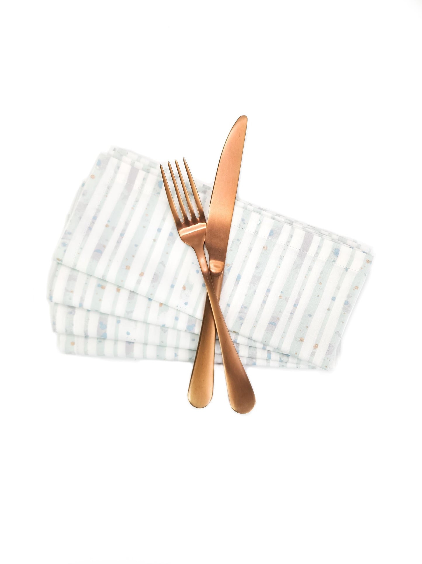 Birch Tree Cloth Napkins, Winter Cloth Napkins