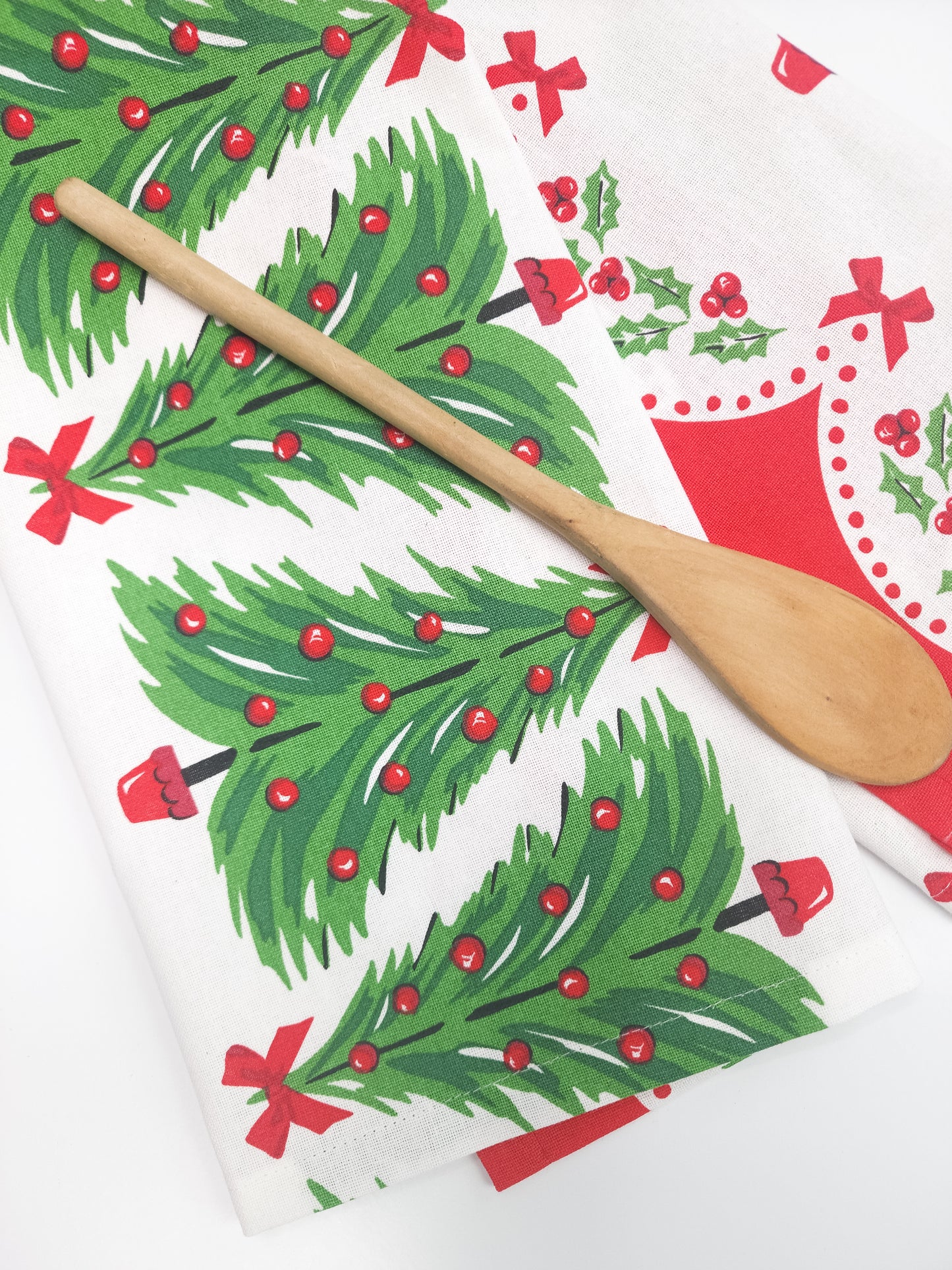 Christmas Tree Towel, Vintage Inspired