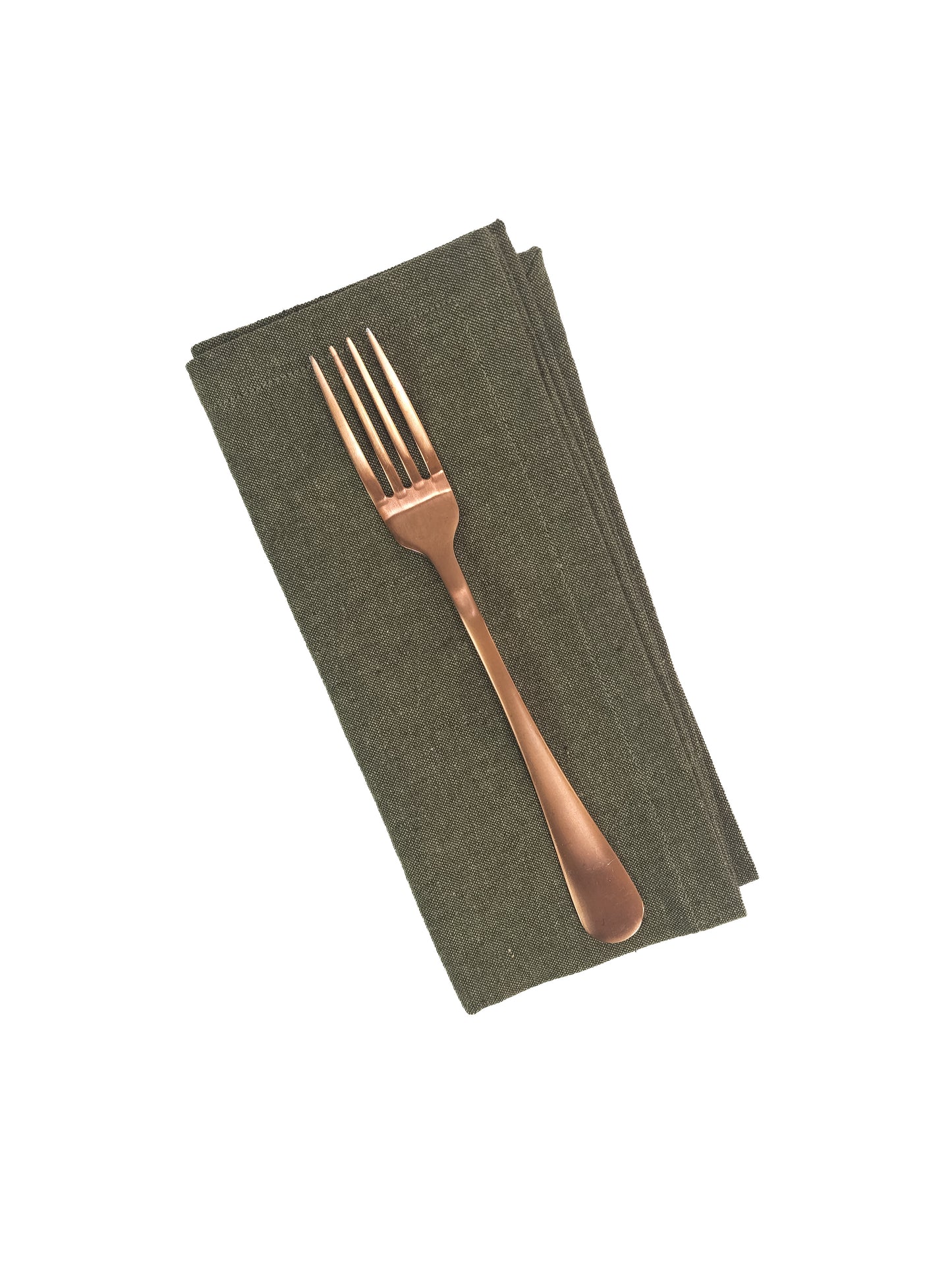 Forest Green Linen Napkins