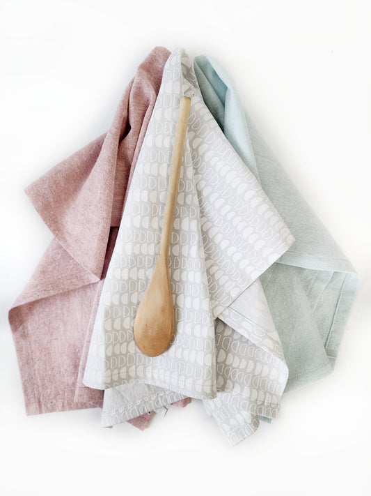 Spring Linen Towel Set