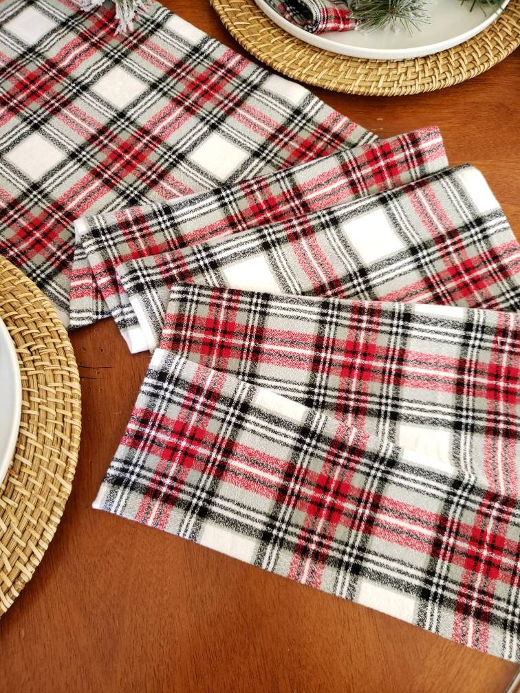 Plaid Flannel Table Runner