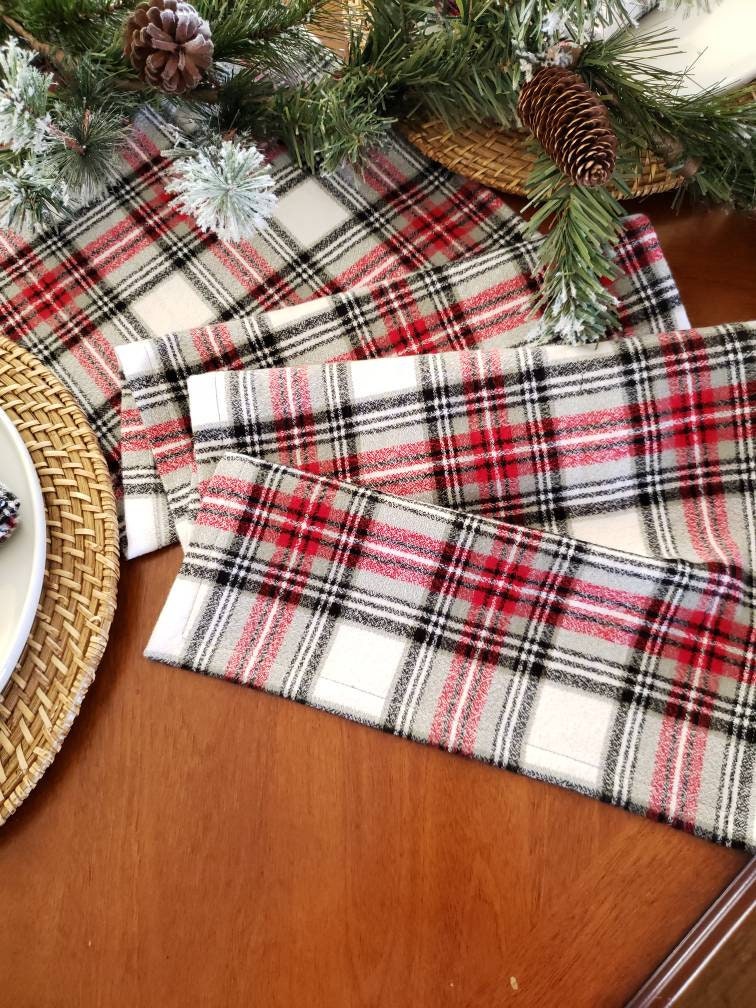 Plaid Flannel Table Runner