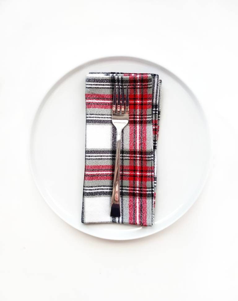 Plaid Flannel Napkins