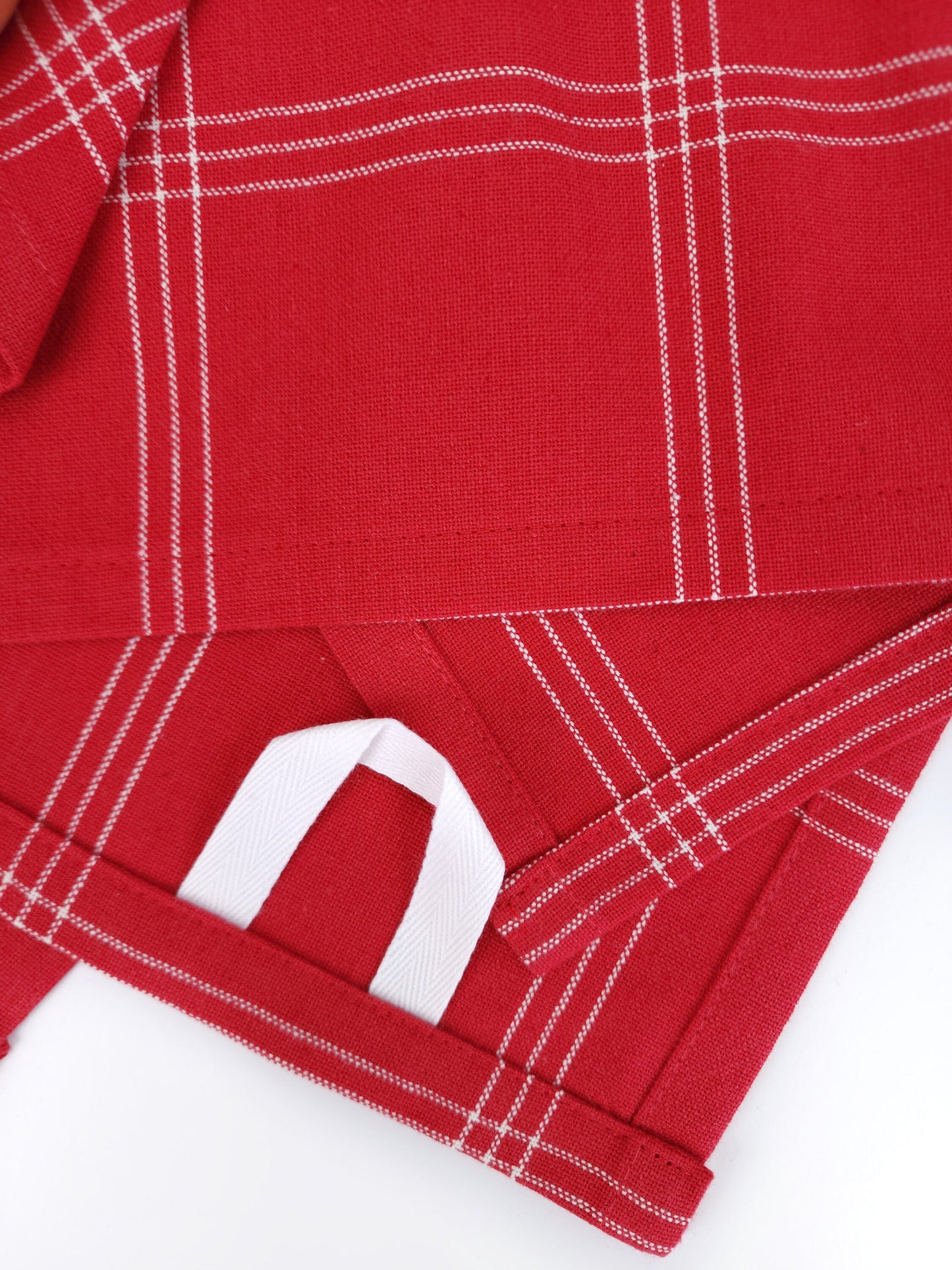 Red Plaid Towel
