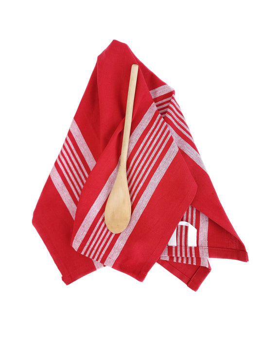 Red Kitchen Towel, Valentine's Day Towel